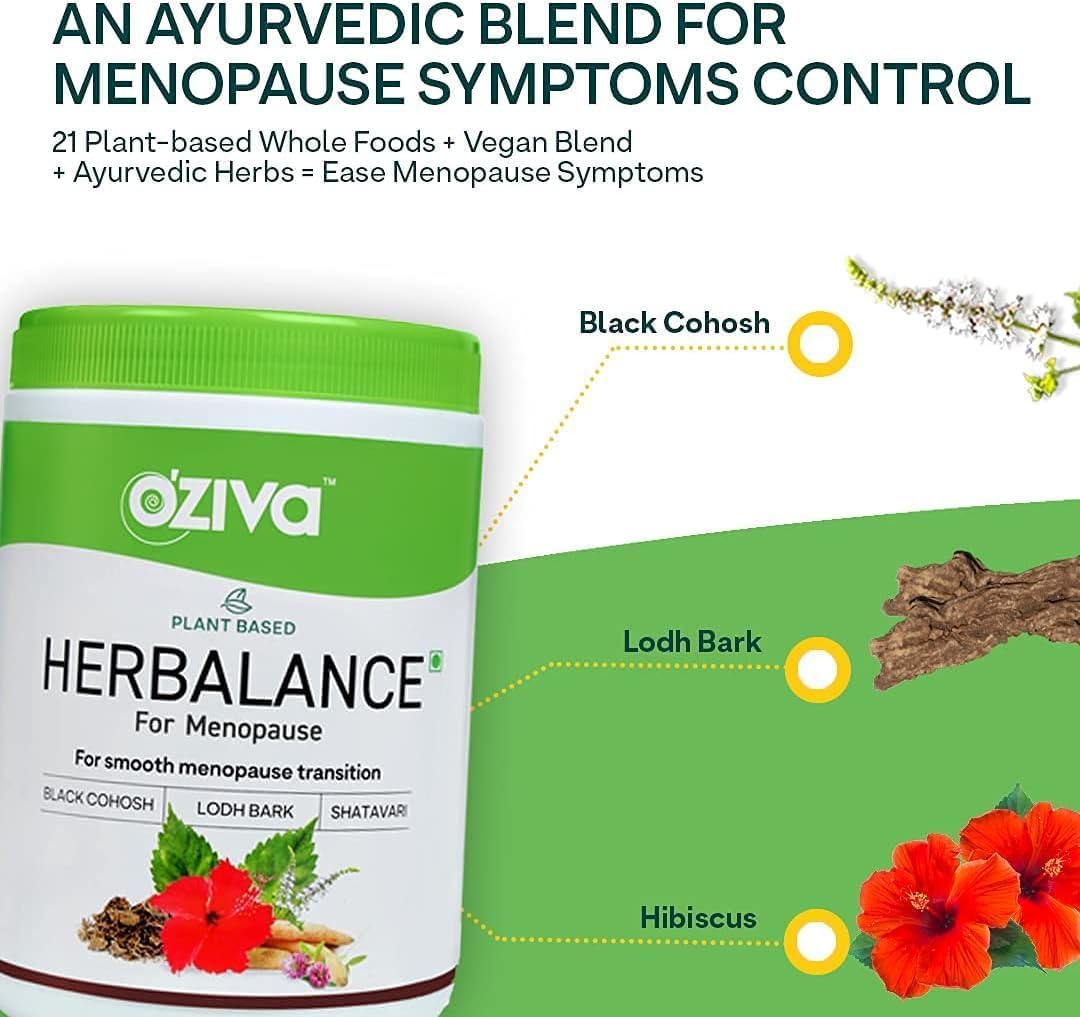 SSAR Plant Based HerBalance Menopause Relief Drink (with Black Cohosh, Lodh Bark & Licorice)