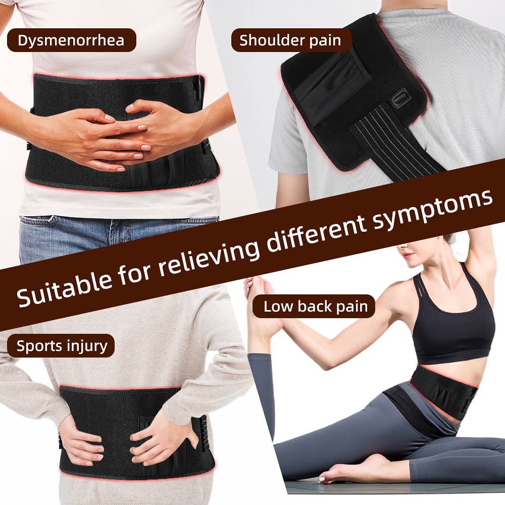 GLAXOSMITHKLINE C.HEALTH.SpA LED Therapy Belt,Infrared Red Light Therapy Belt Device