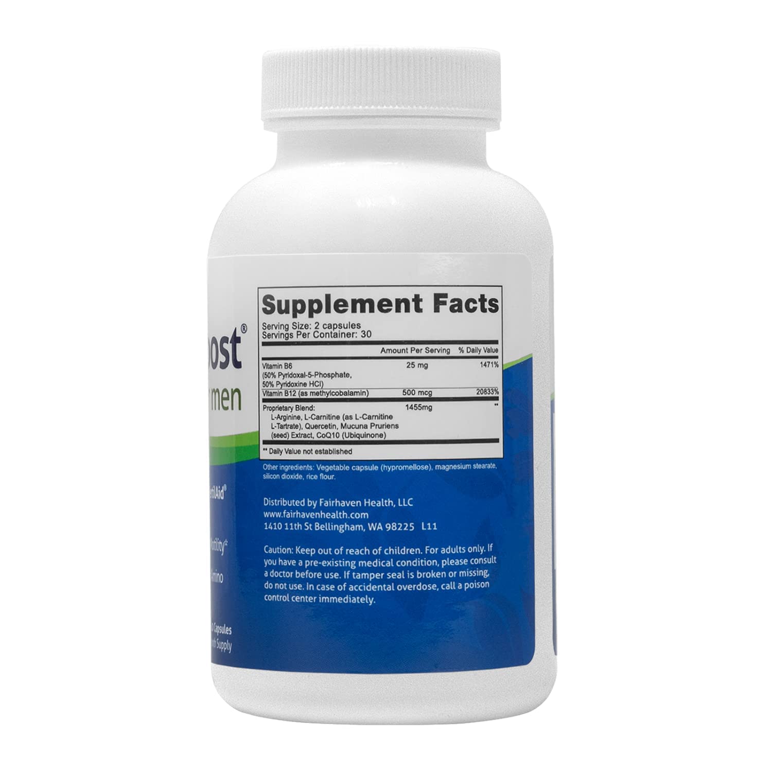 MotilityBoost for Men, Male Fertility Supplement – For Motile Strength - Prenatal For Him, Includes