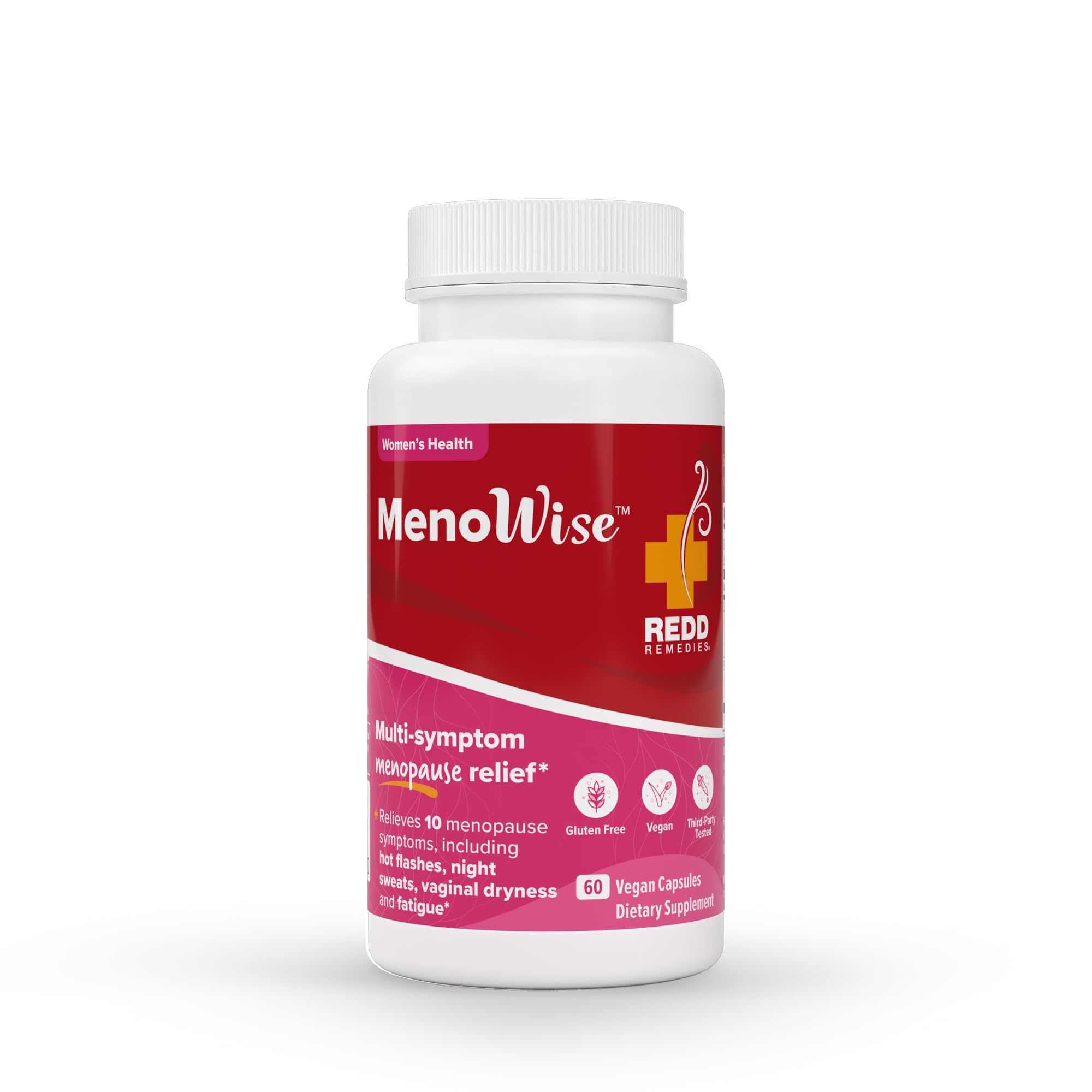 Redd Remedies, MenoWise, for Hot Flashes, Vaginal Dryness, Night Sweats, and More, 60 Count