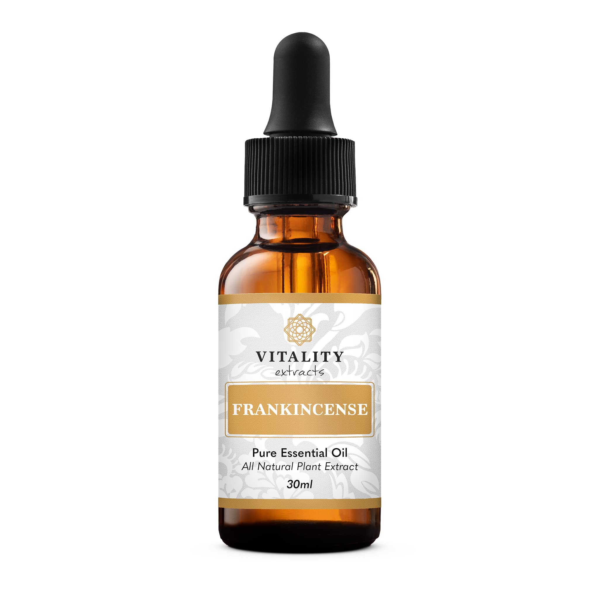 Vitality Extracts Frankincense Essential Oil - 30ml, Boswellia Serrata, Aromatherapy, Skin Care