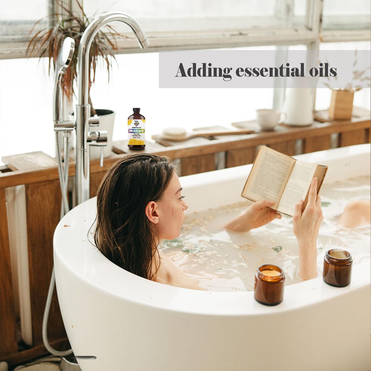 Honeysuckle Essential Oil 4 Fl Oz 120Ml - Honeysuckle Oil for Diffuser,Cleaning,Massage,Yoga