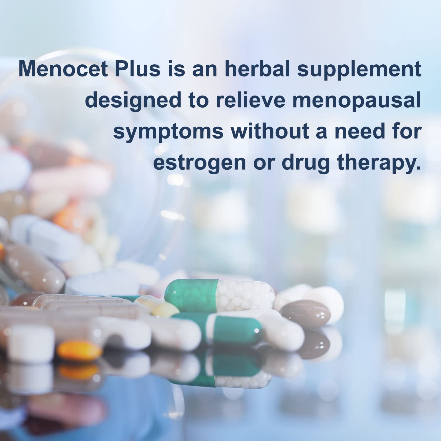 Wellgenix Menocet Plus Menopause Support - All-in-One Menopause Supplement - Daily Relief Feminine