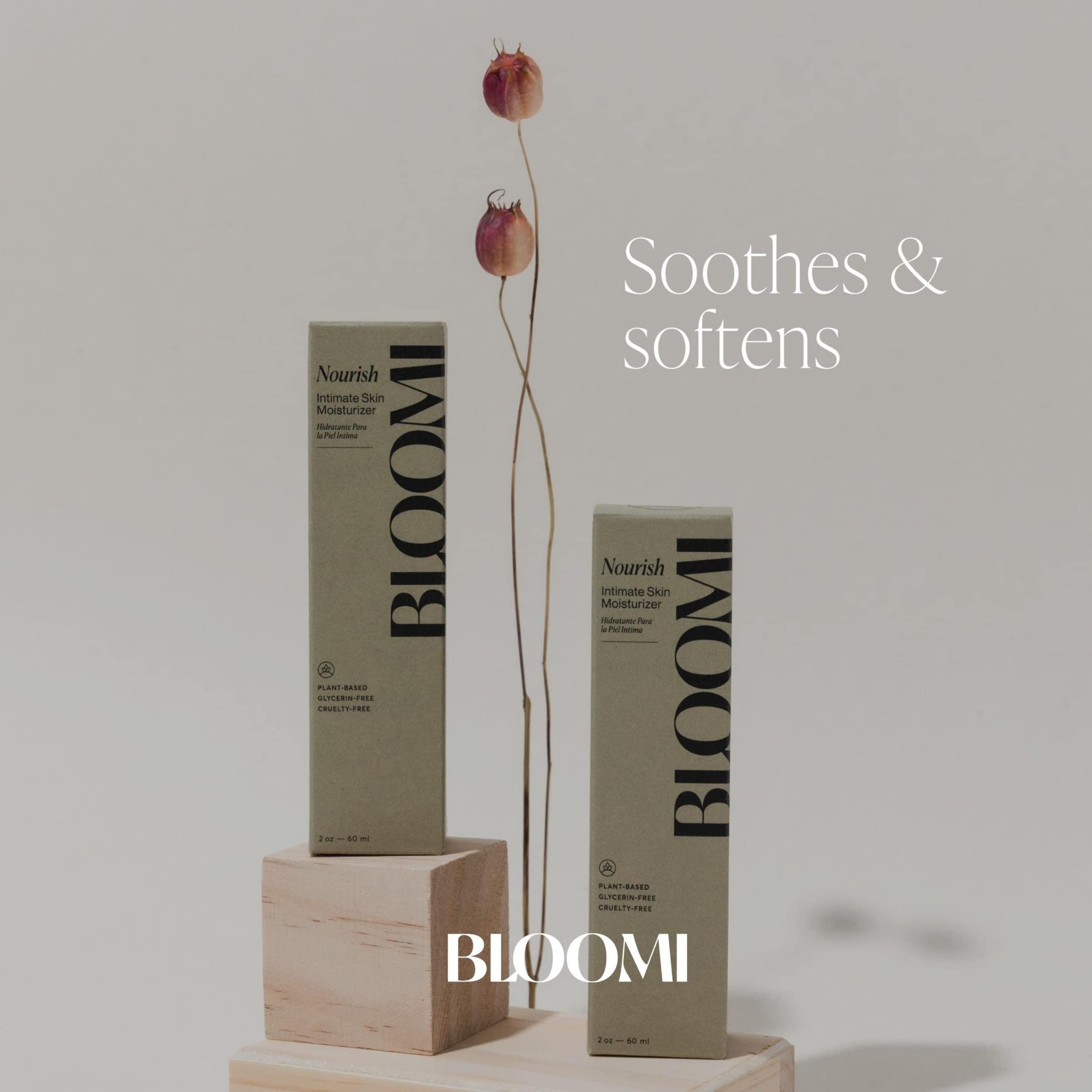 Bloomi Nourish Intimate Skin Moisturizer | Vulva & Penile Cream for Men and Feminine Care