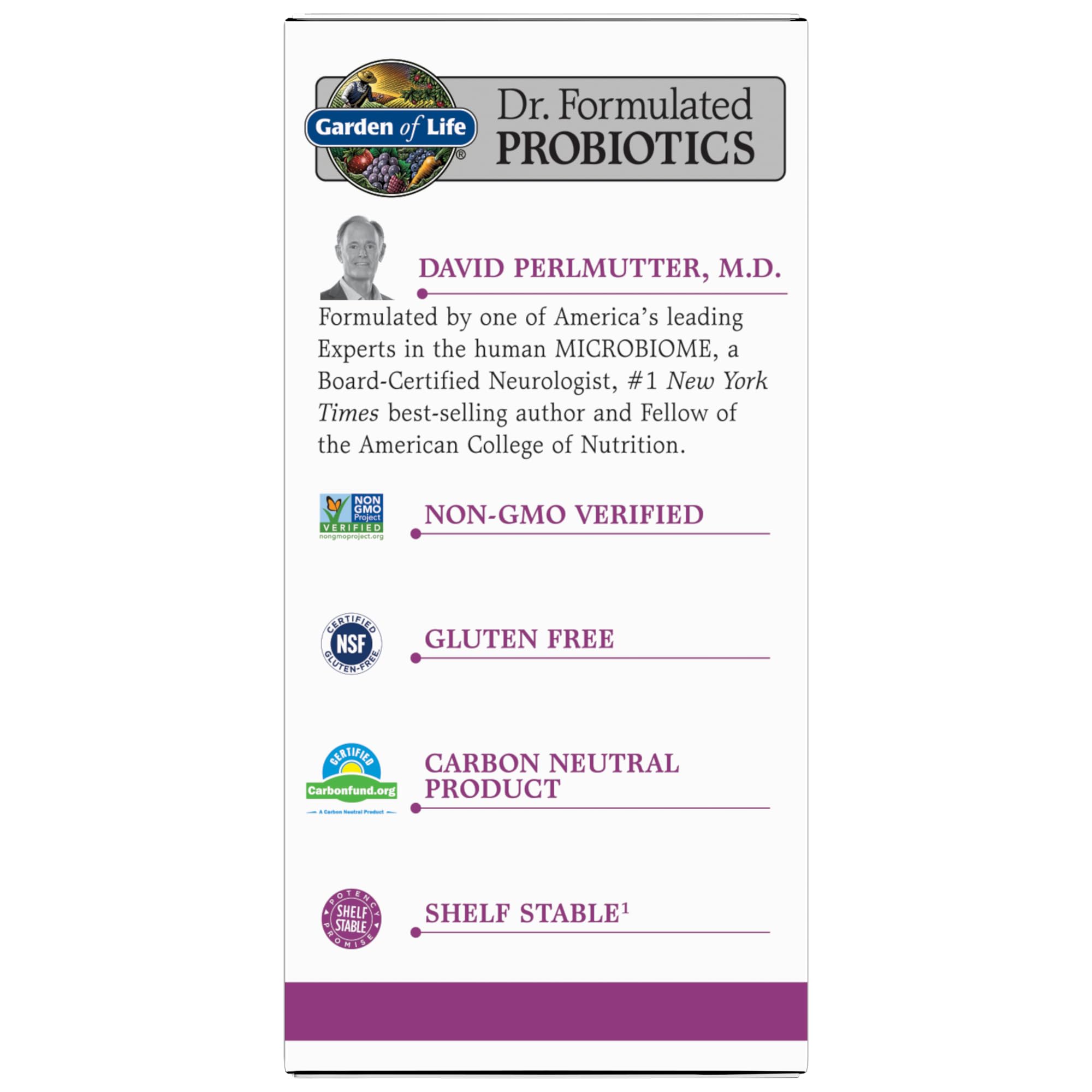 Garden of Life, Femini Ph Daily Care Probiotic Capsule, 30 Count