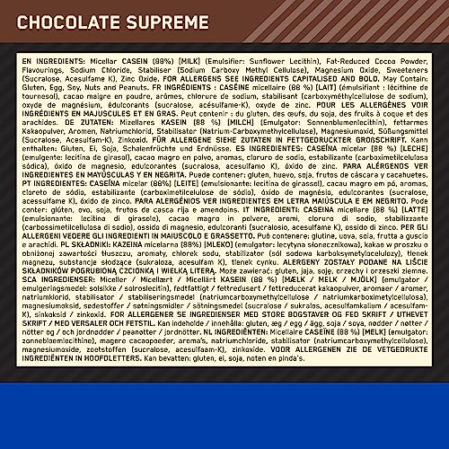 Optimum Nutrition Gold Standard 100% Casein Slow Digesting Protein Powder with Zinc