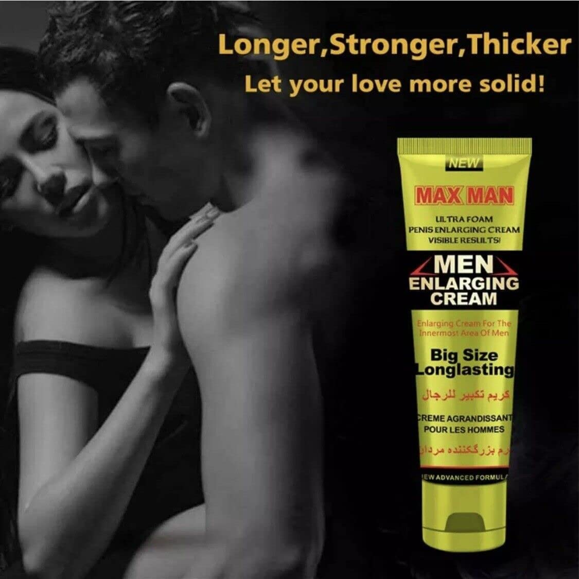 Male Enlargemenet Cream, Men Private Part Enalrgement Essential Cream Men's Energy Screum Larger