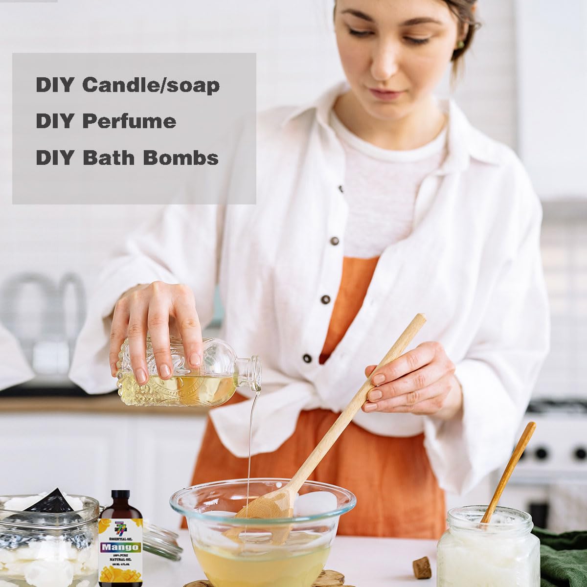 Honeysuckle Essential Oil 4 Fl Oz 120Ml - Honeysuckle Oil for Diffuser,Cleaning,Massage,Yoga