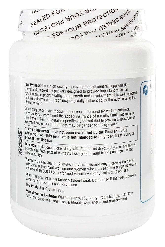 Fem Prenatal 30 pkts by Metagenics