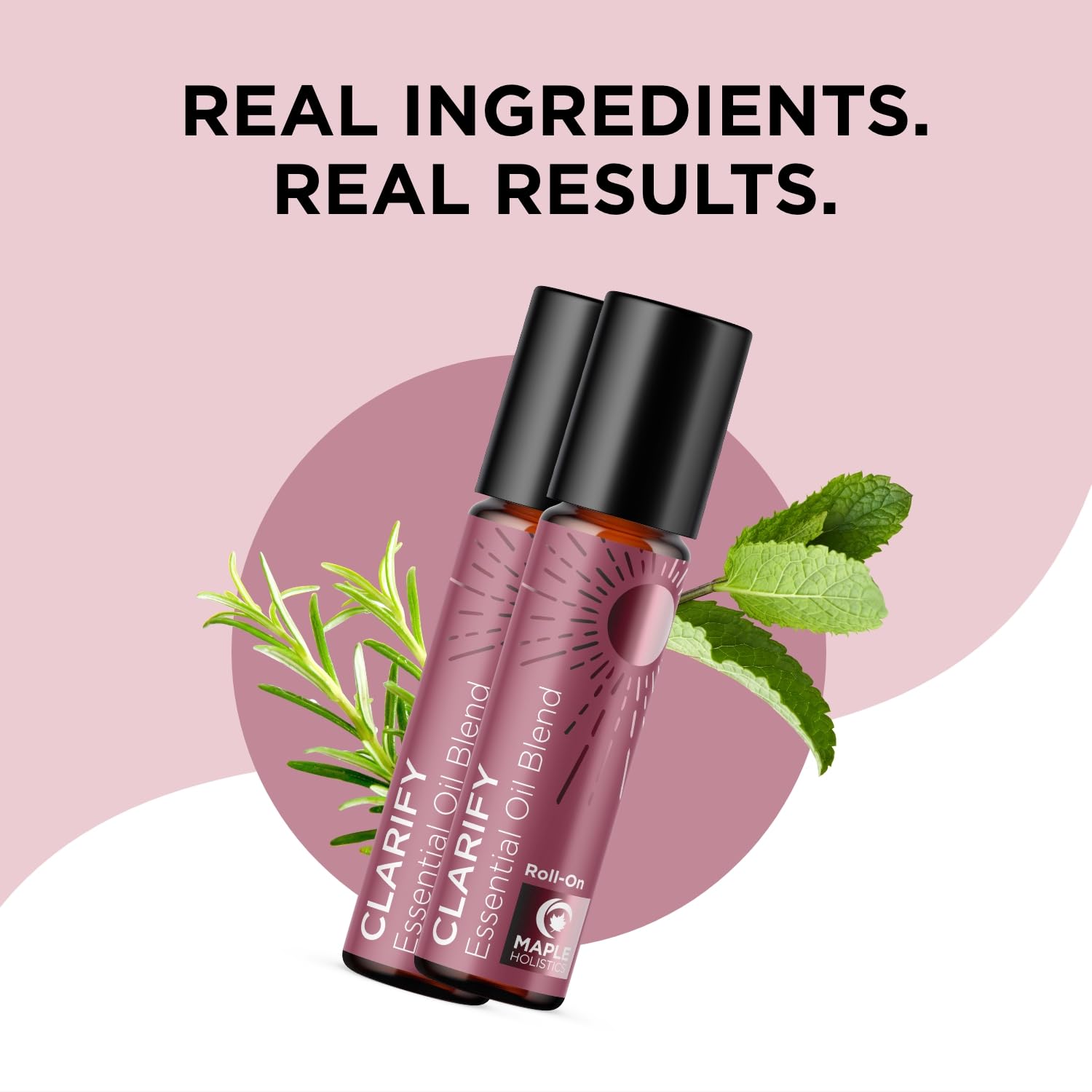 Headache Essential Oil Roll On - Clarify Essential Oil Blend Headache Roll On with Aromatherapy Oils