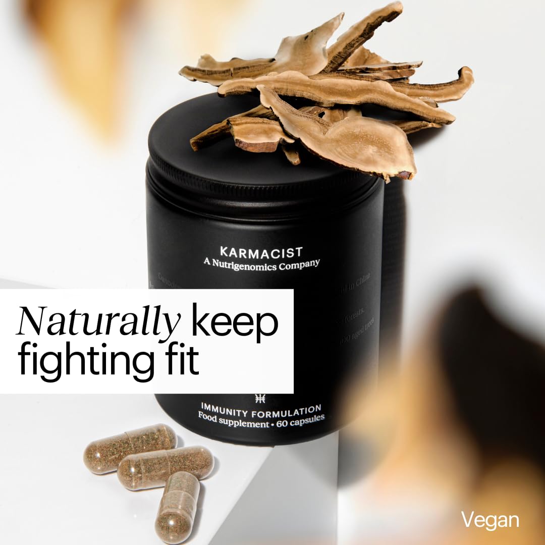 Immunity System Booster Supplement Promoting Natural Defence with Reishi & Amla