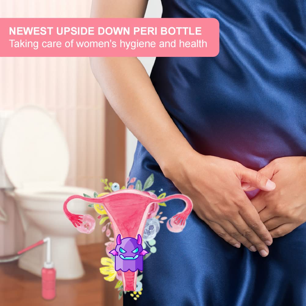 LZXIYUE 2PCS 2-in-1 Peri Bottle Feminine Care for Women,Reusable Portable Bidet for Travel