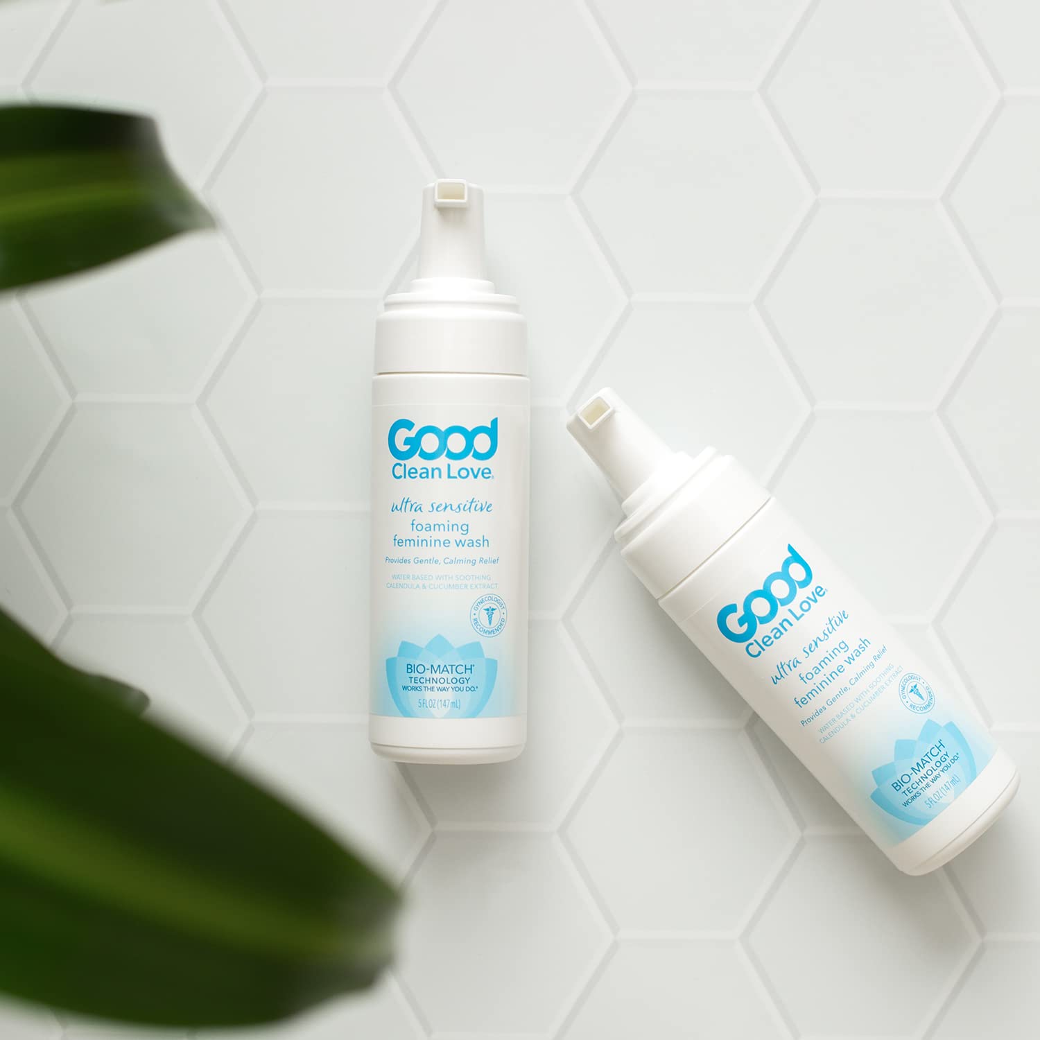 Good Clean Love Ultra Sensitive Foaming Feminine Wash, pH-Balanced Vaginal Soap for Women