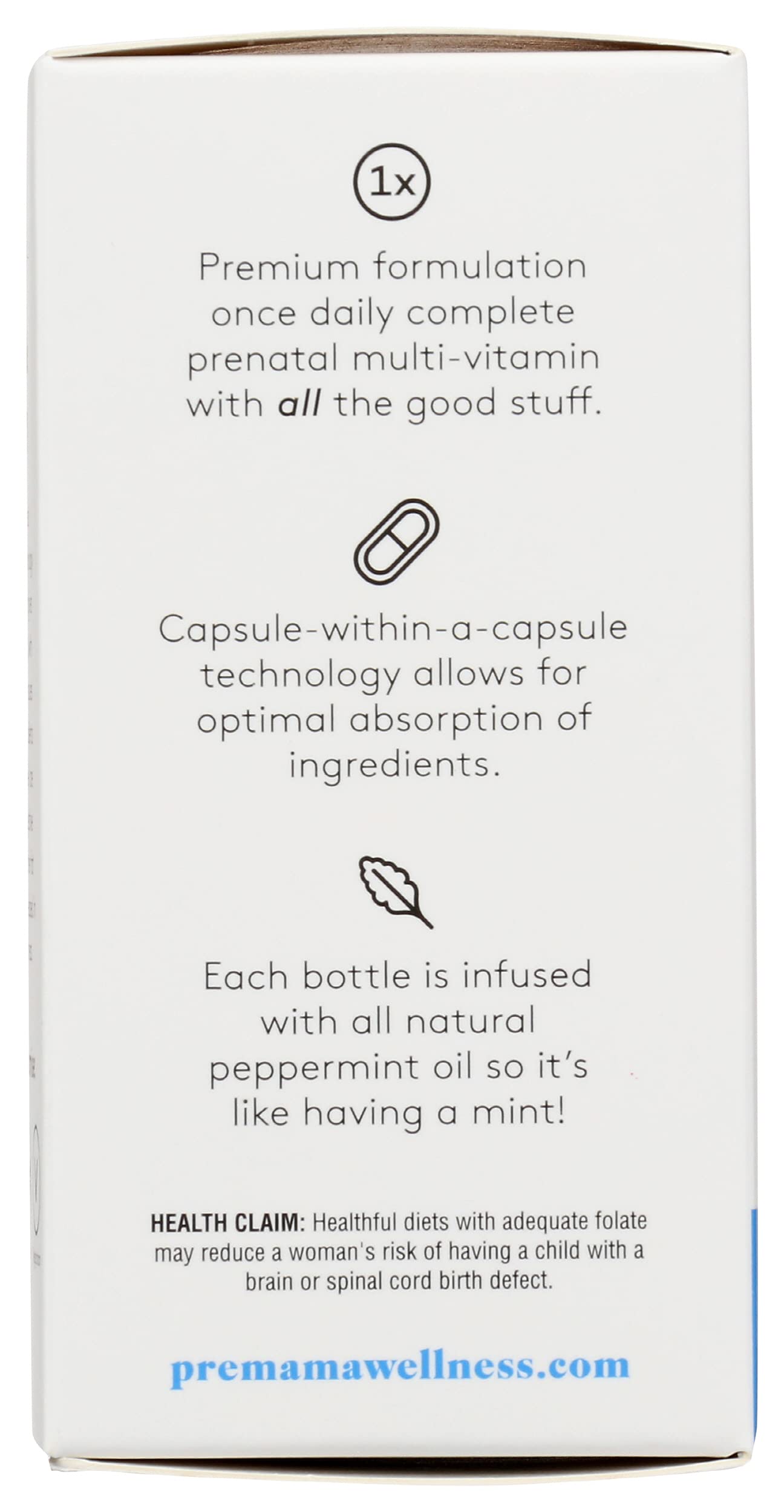 PREMAMA DHA Prenatal Multivitamin, 28 CT