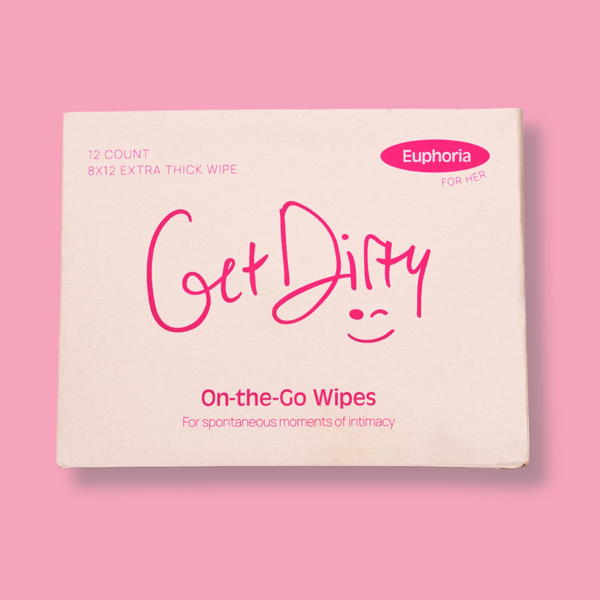 Get Dirty Wipes For Women - Easy, Discreet, Effective Intimate Wipes, Full Body Feminine Wipes