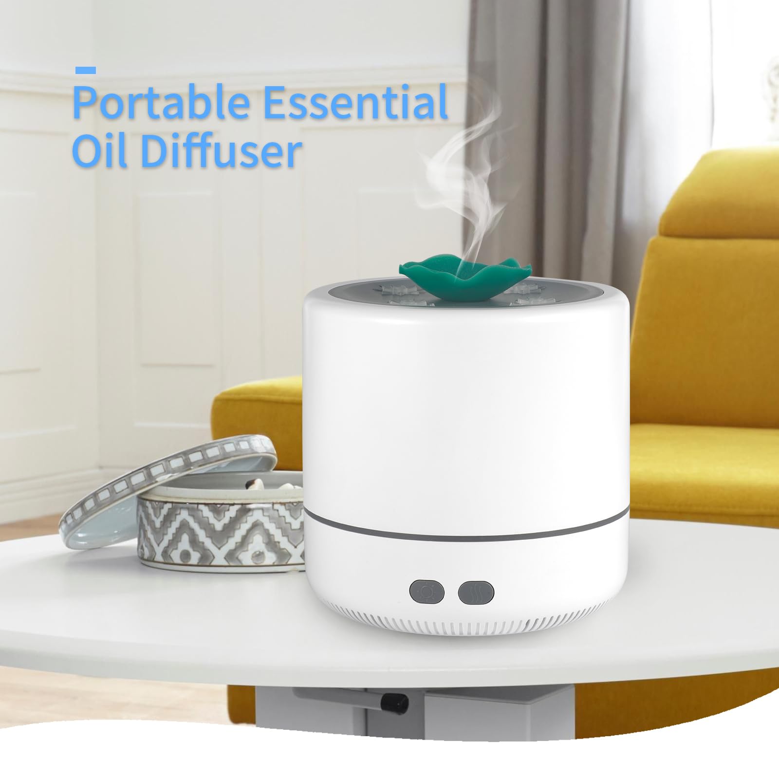 Essential Oil Diffuser, Plug in Silent Essential Oil Diffuser, Ultrasonic Aromatherapy Fragrant Oil