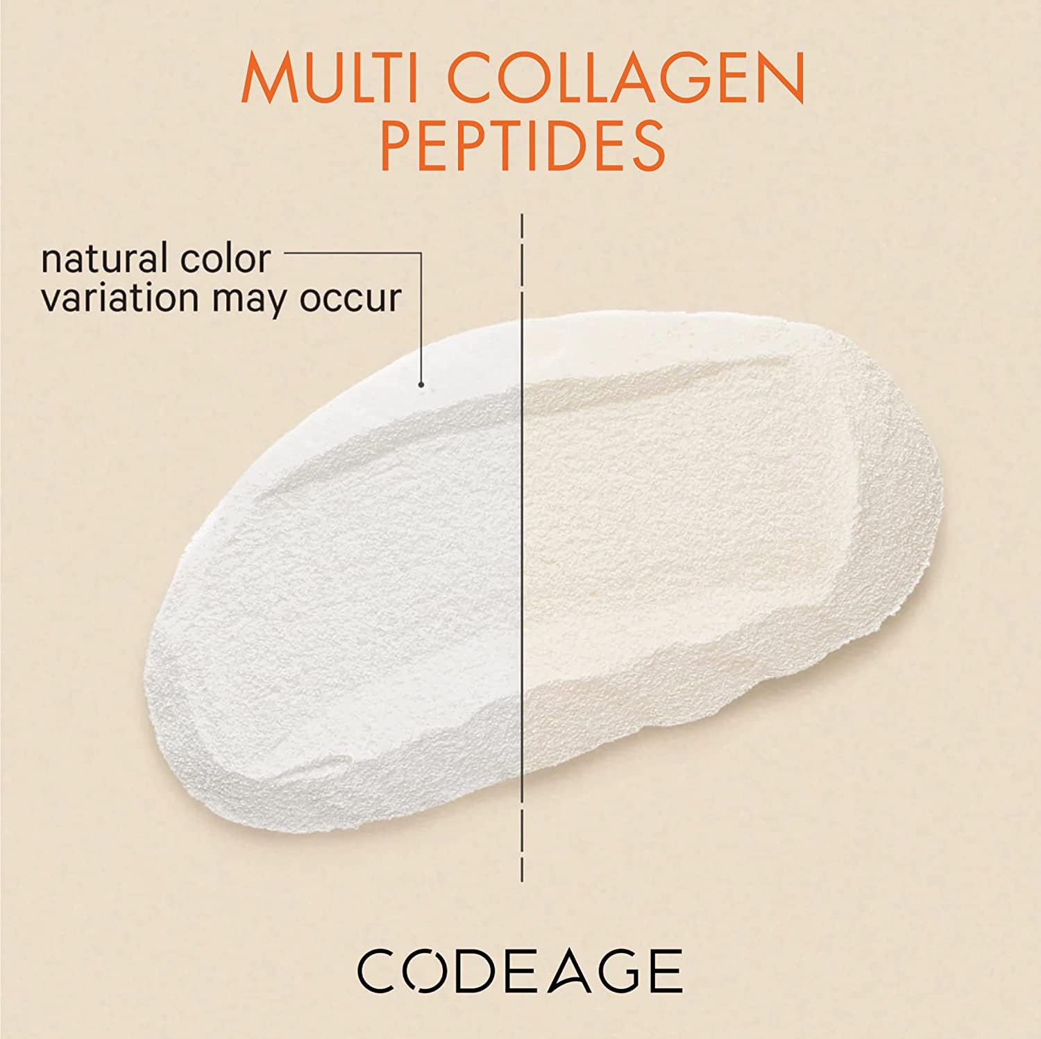 Codeage Multi Collagen Protein Powder Peptides, Hydrolyzed, Type I, II, III, V, X Grass Fed All in One Super Bone