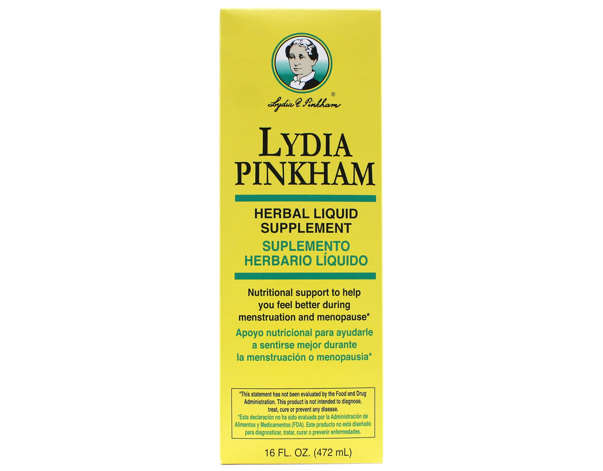 Lydia Pinkham Herbal Liquid Supplement 16 oz (Pack of 10)