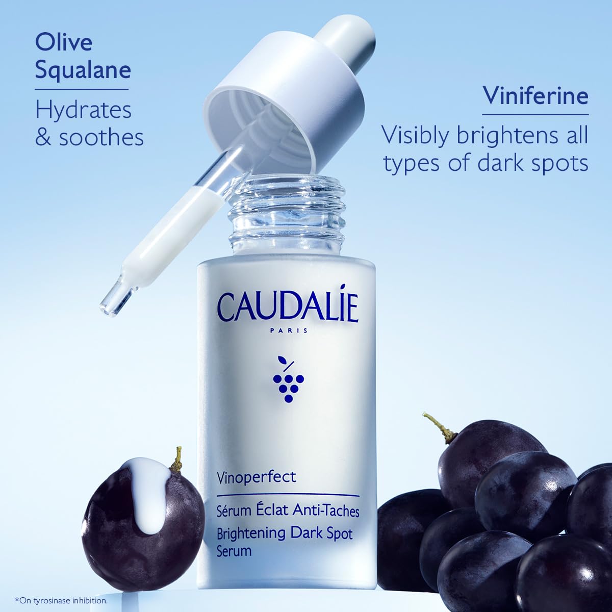Caudalie Vinoperfect Radiance Serum with Natural Viniferine – Brightening Face Serum, 50 mL