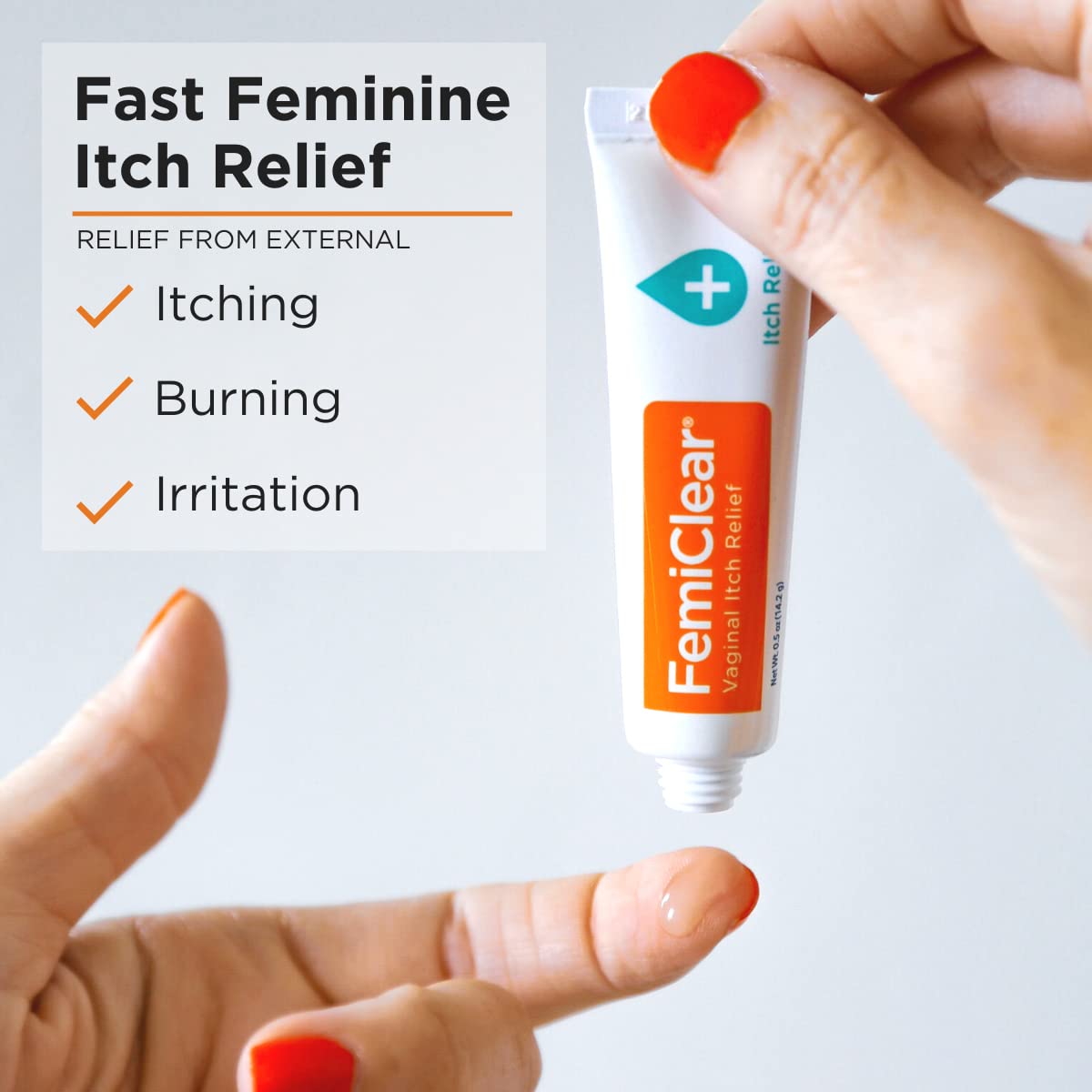 FemiClear Vaginal Itch Relief | Fast Feminine Itch Relief | Made With All-Natural & Organic Ingredients