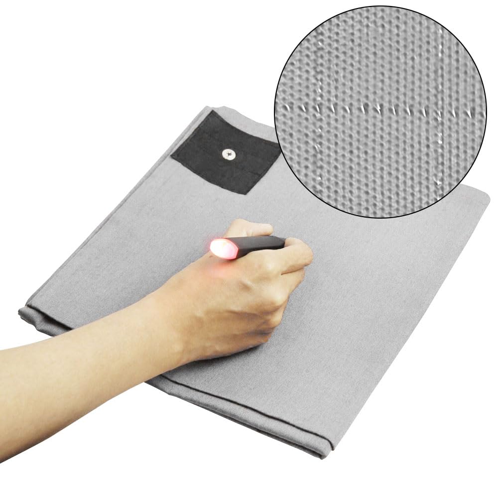 Grounding Pillowcase Silver Fiber Grounding Pillow Case 20 * 30in with Conductive Cord