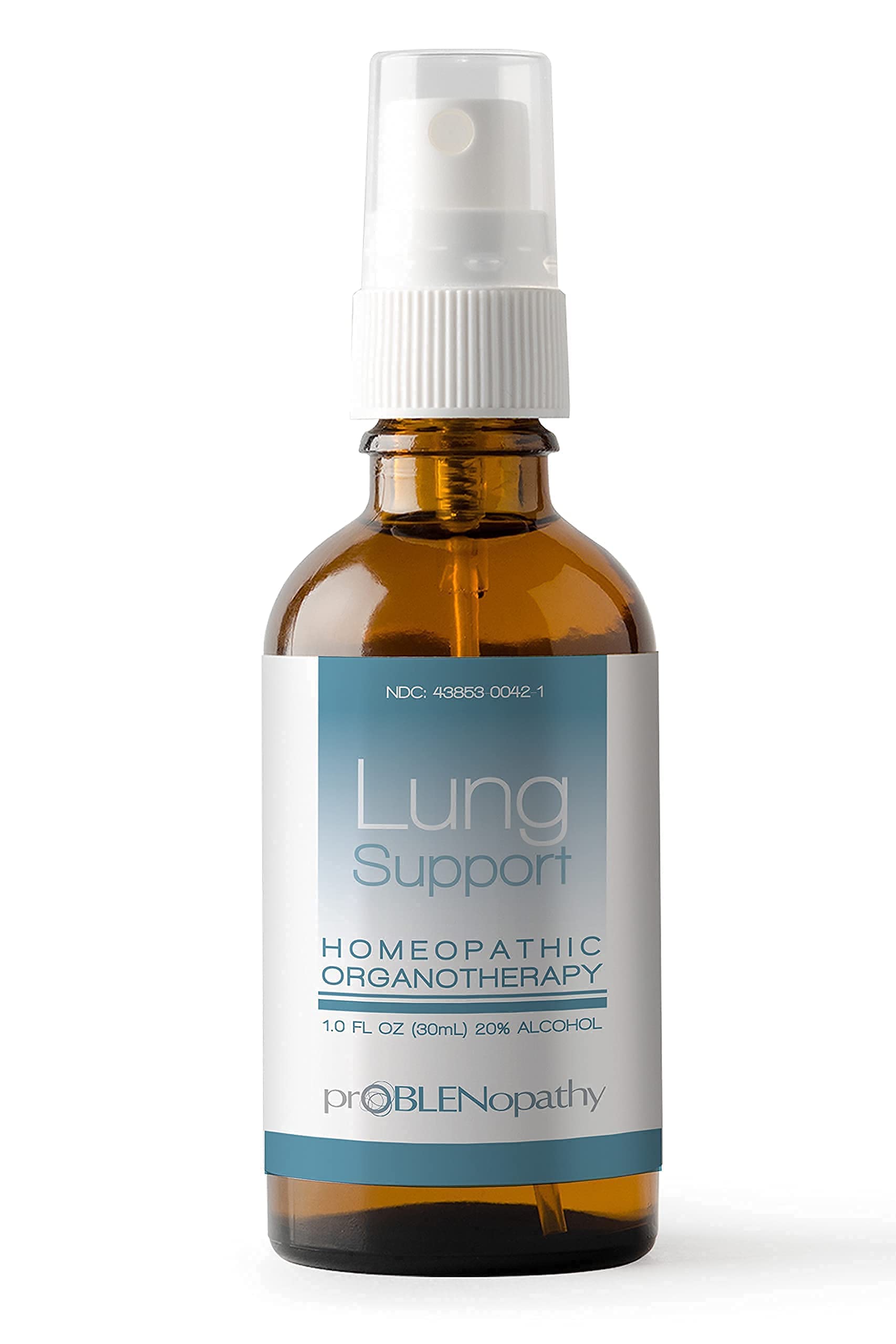 proBLENopathy Lung Support Oral Spray 30-Day Supply - Respiratory Protection & Toxin Removal