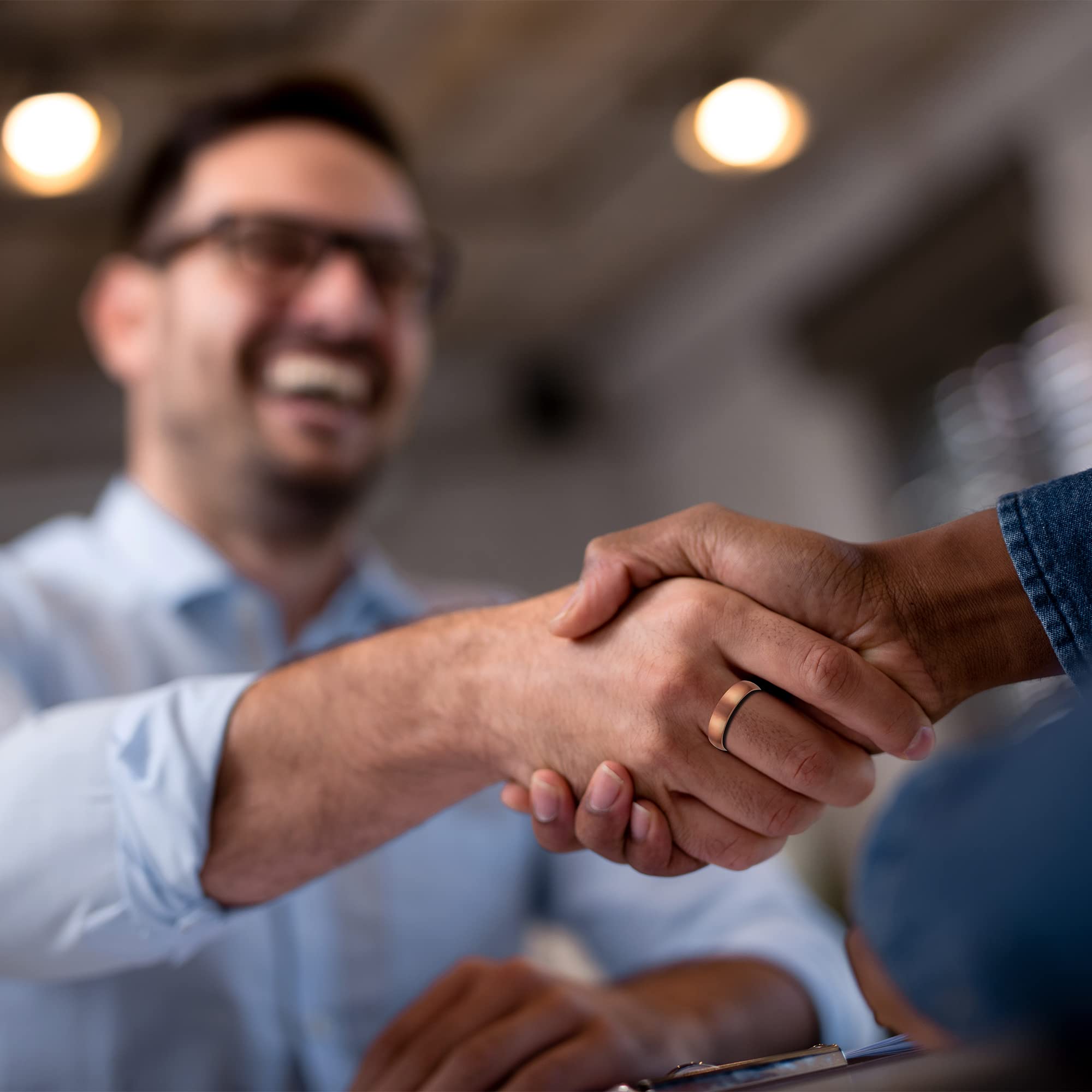 MagnetRX® Magnetic Copper Ring – Elegant Magnetic Rings – Copper Rings for Women & Men