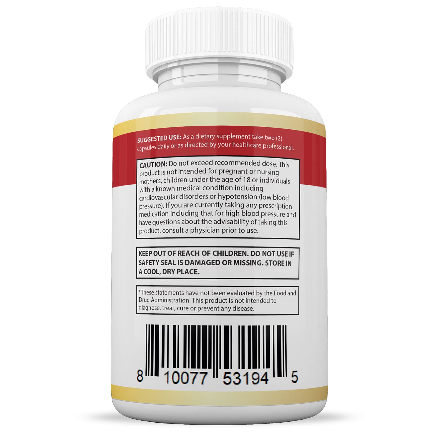Justified Laboratories (3 Pack Blood Balance Max 1295MG Formula Supplement Pills