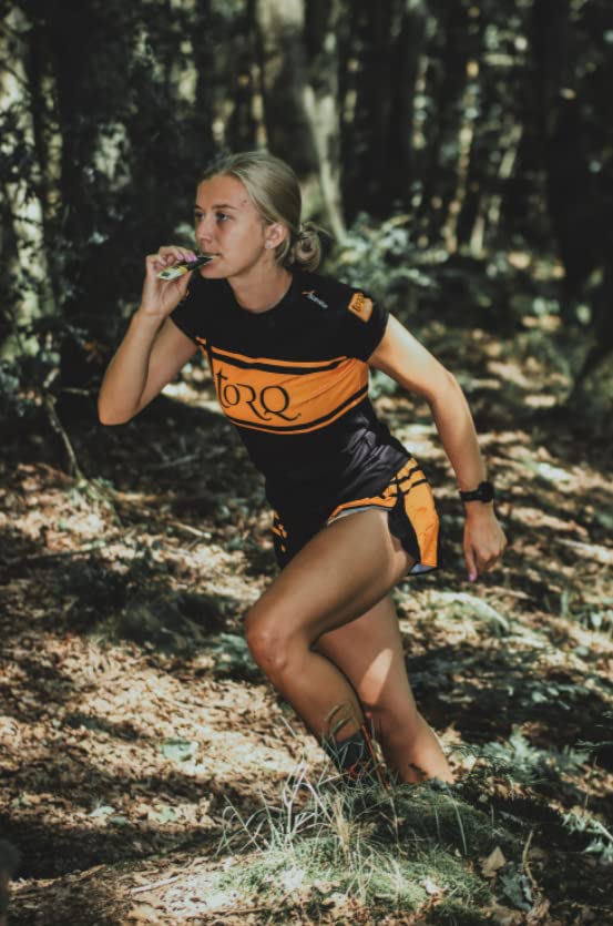 Torq Energy Gel Raspberry Ripple - Sports, Cycling, Running Gels with 30 g Carbohydrates