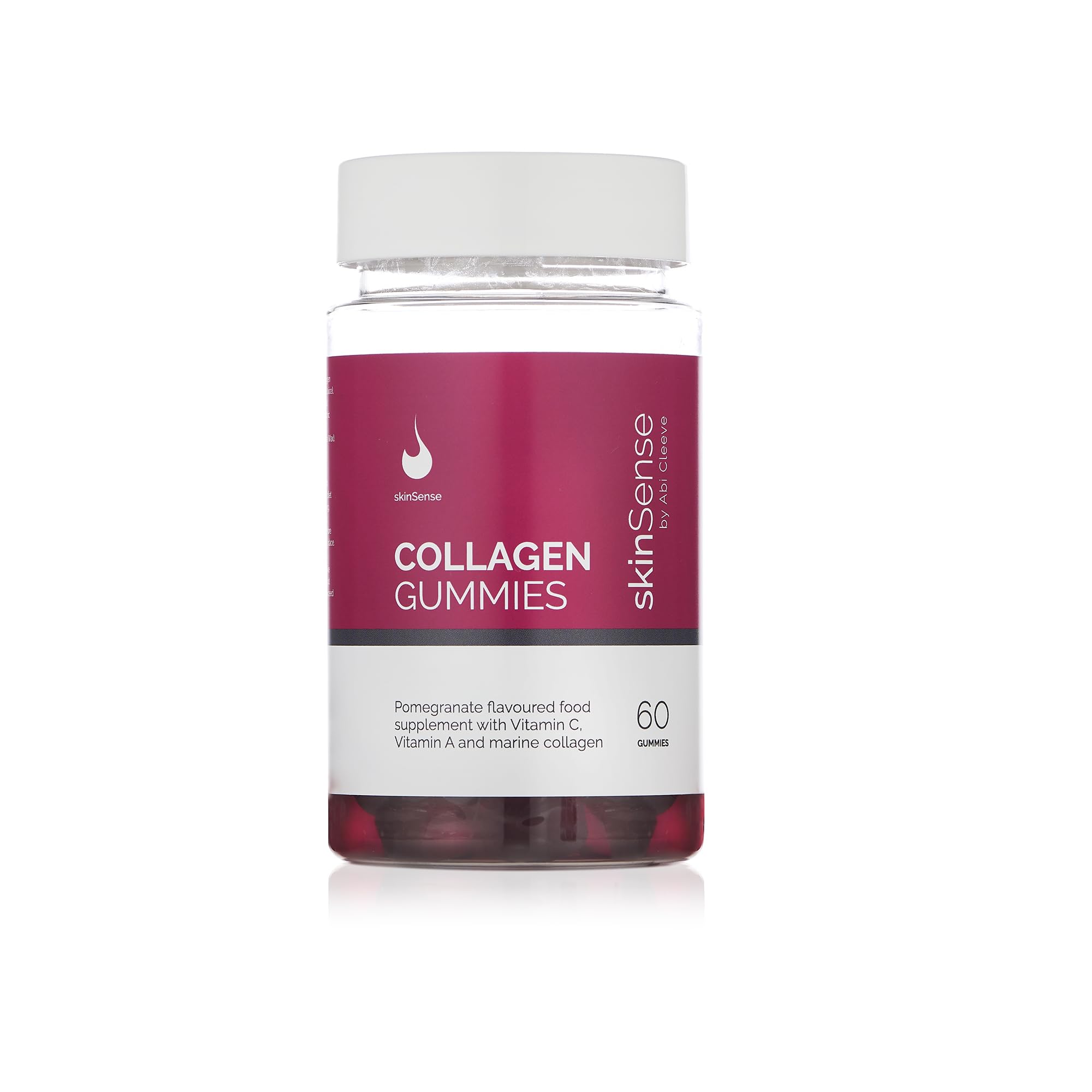 SkinSense Collagen Gummies 60PCS, Marine Collagen Chewable Gummy