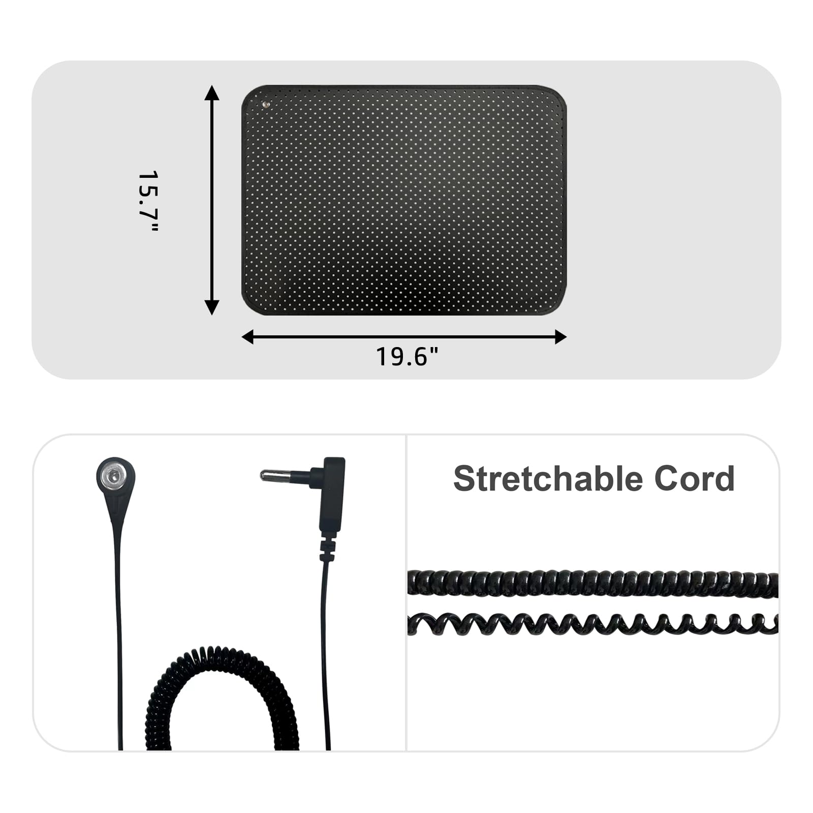 EOHELGRO Grounding Mat, Earth Grounding Mat for Sleeping, Earth Mat Grounding Pad for Energy