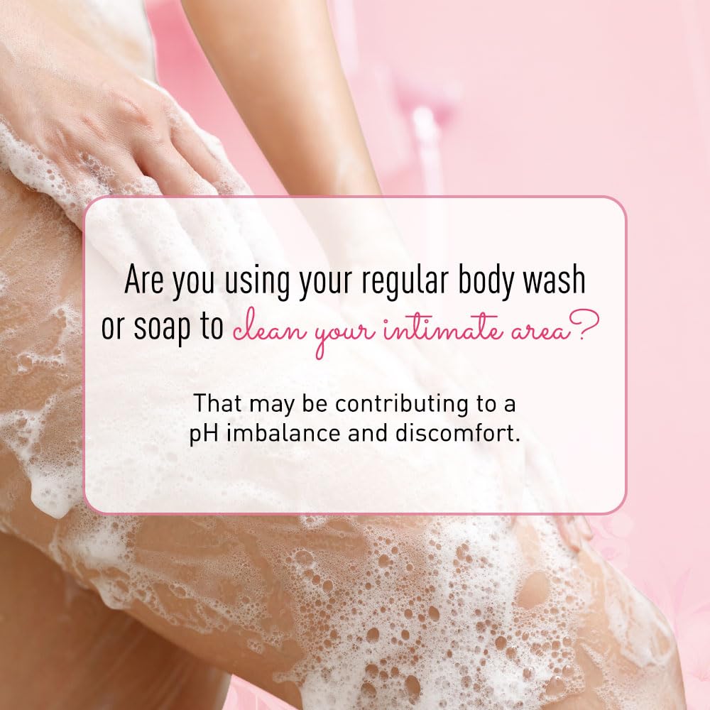 Sirona Natural Refreshing Feminine Wash - 6.7 Fl Oz (200 ml) | No Chemical, No Irritation, pH Balanced Intimate