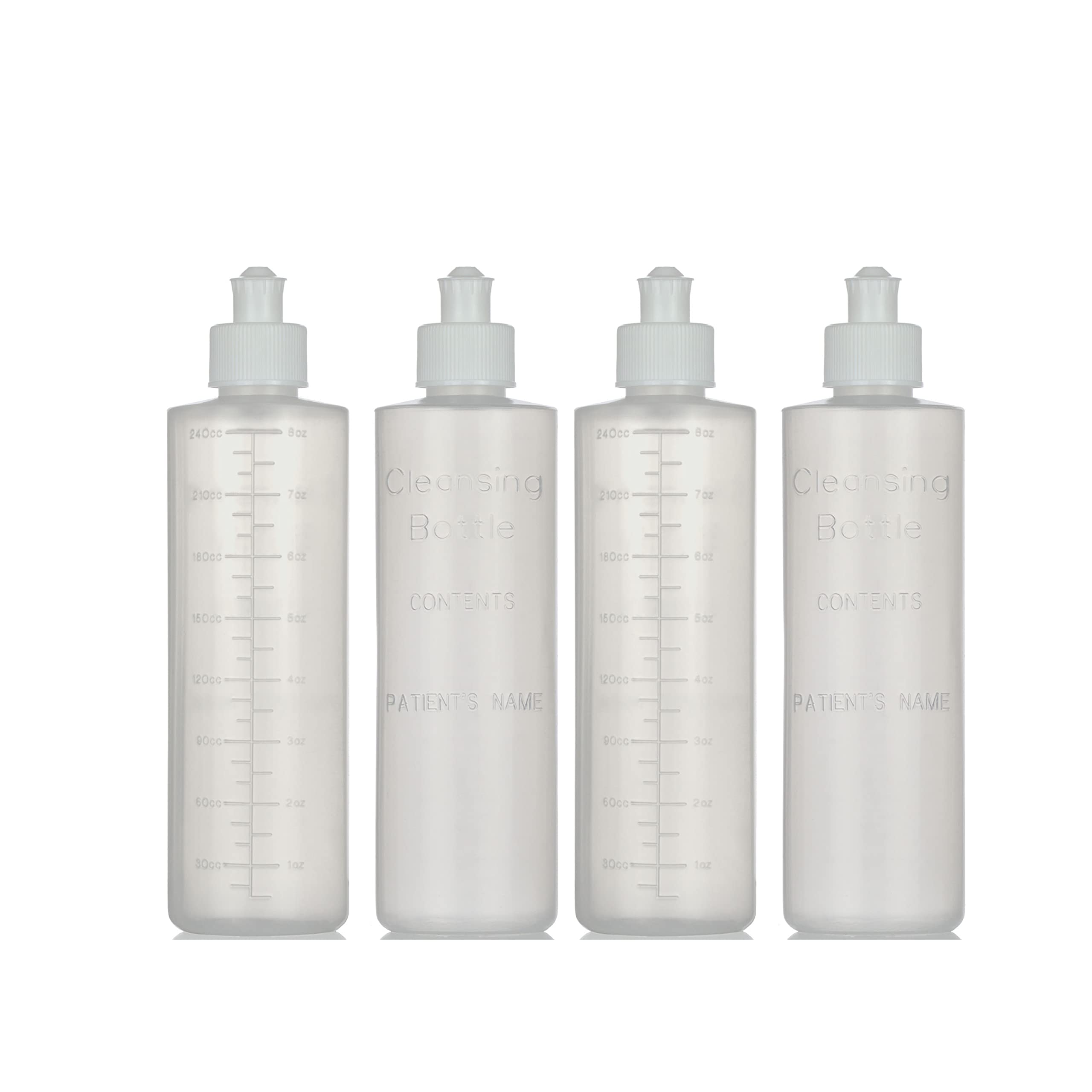 Perineal Squirt Bottle [4 Pack] Refillable Postpartum Lavette Cleansing Irrigation Peri Wash Bottle