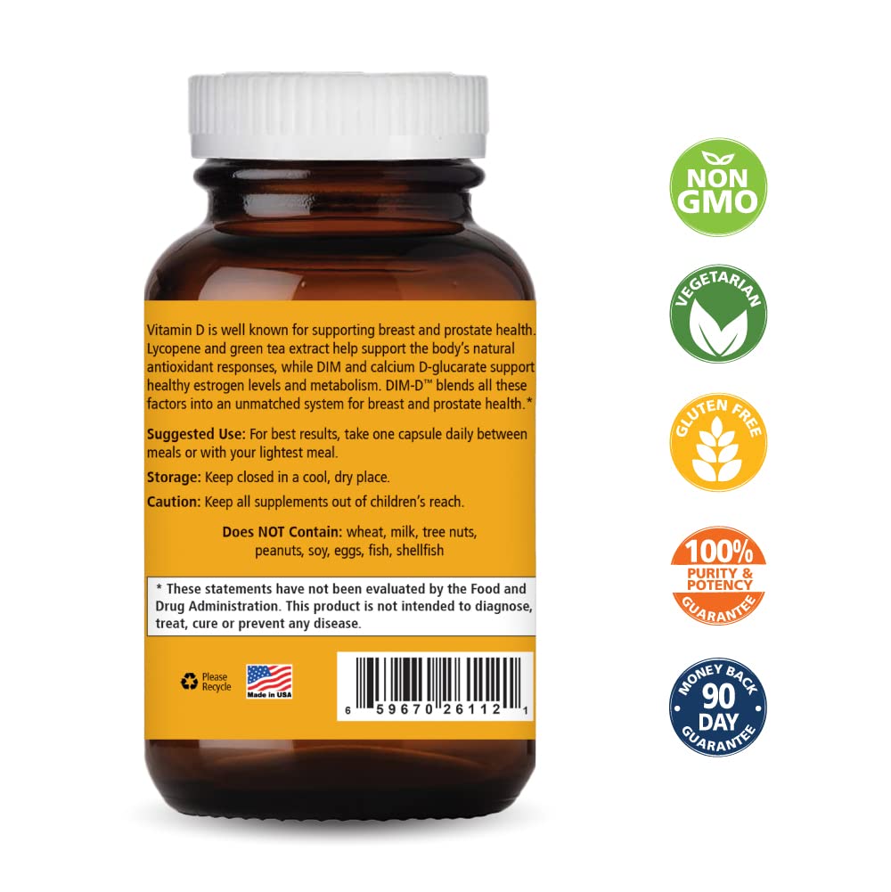 Dim D by Pure Essence - Natural Supplement for Estrogen Balance, Hormonal Acne, and Menopause