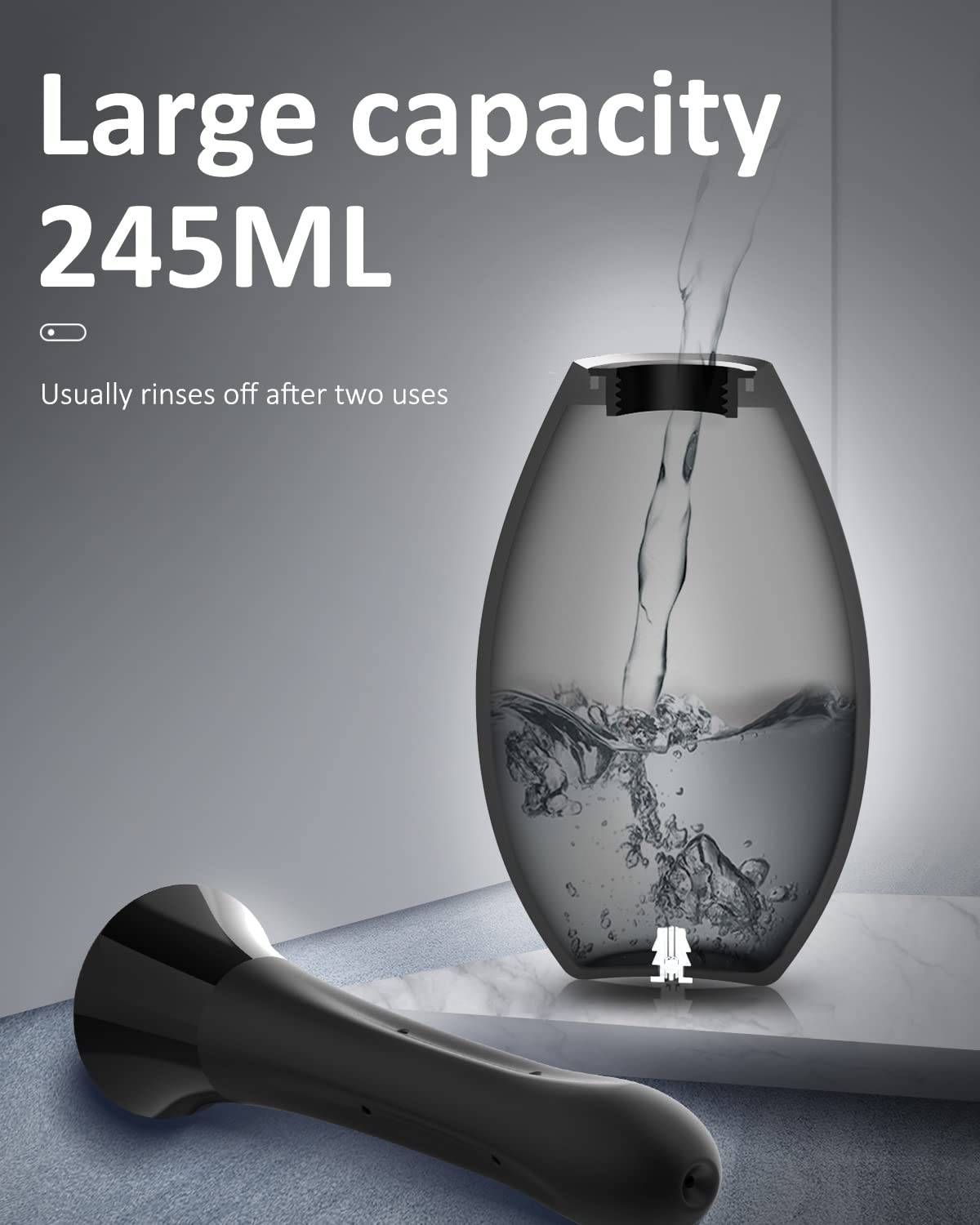 Enema Douche Anti Back-Flow, Amal Douche Connected to Shower Hole,Enema Bulb with 7 Spouts