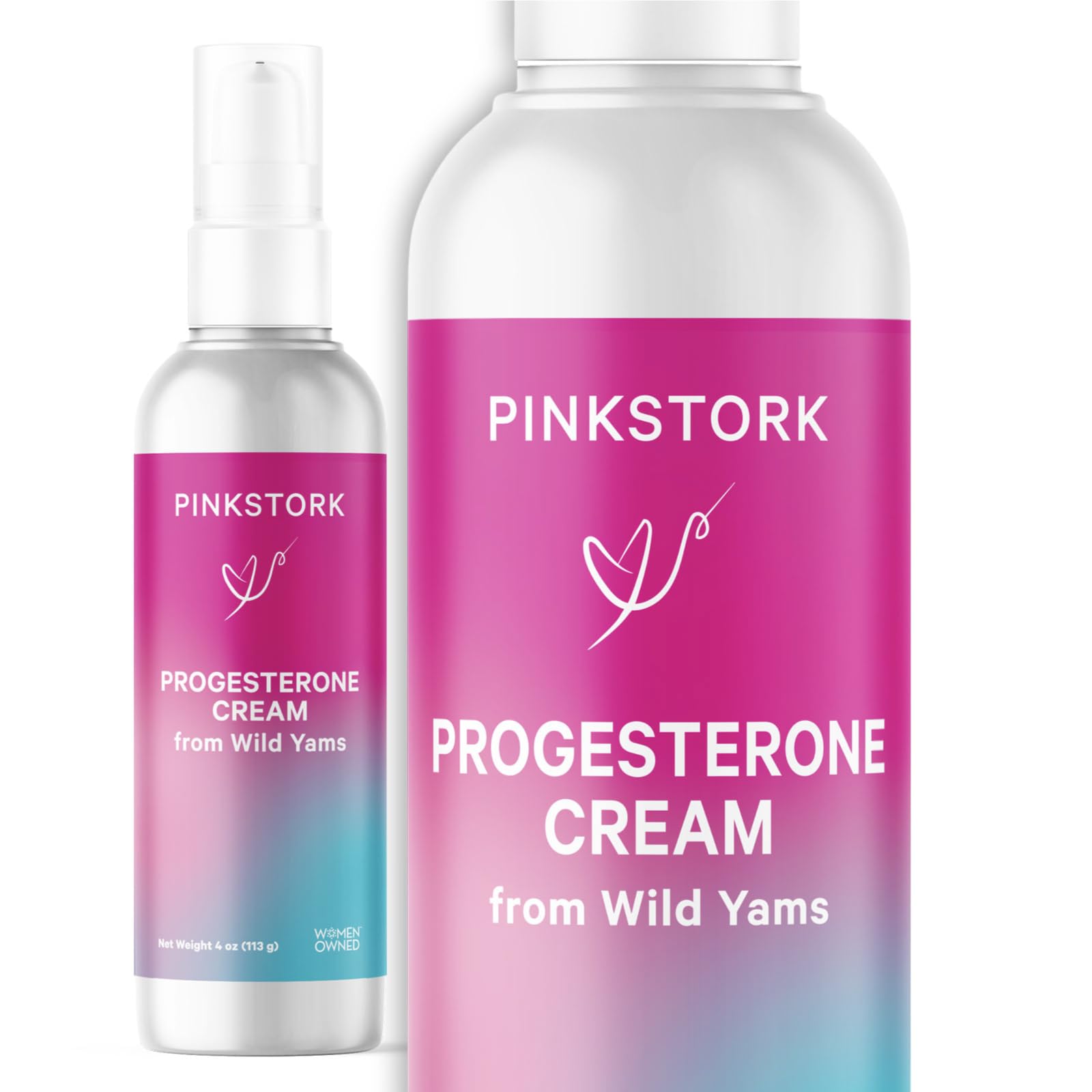Pink Stork Progesterone Cream for Women - Wild Yam Cream to Support Hormone Balance