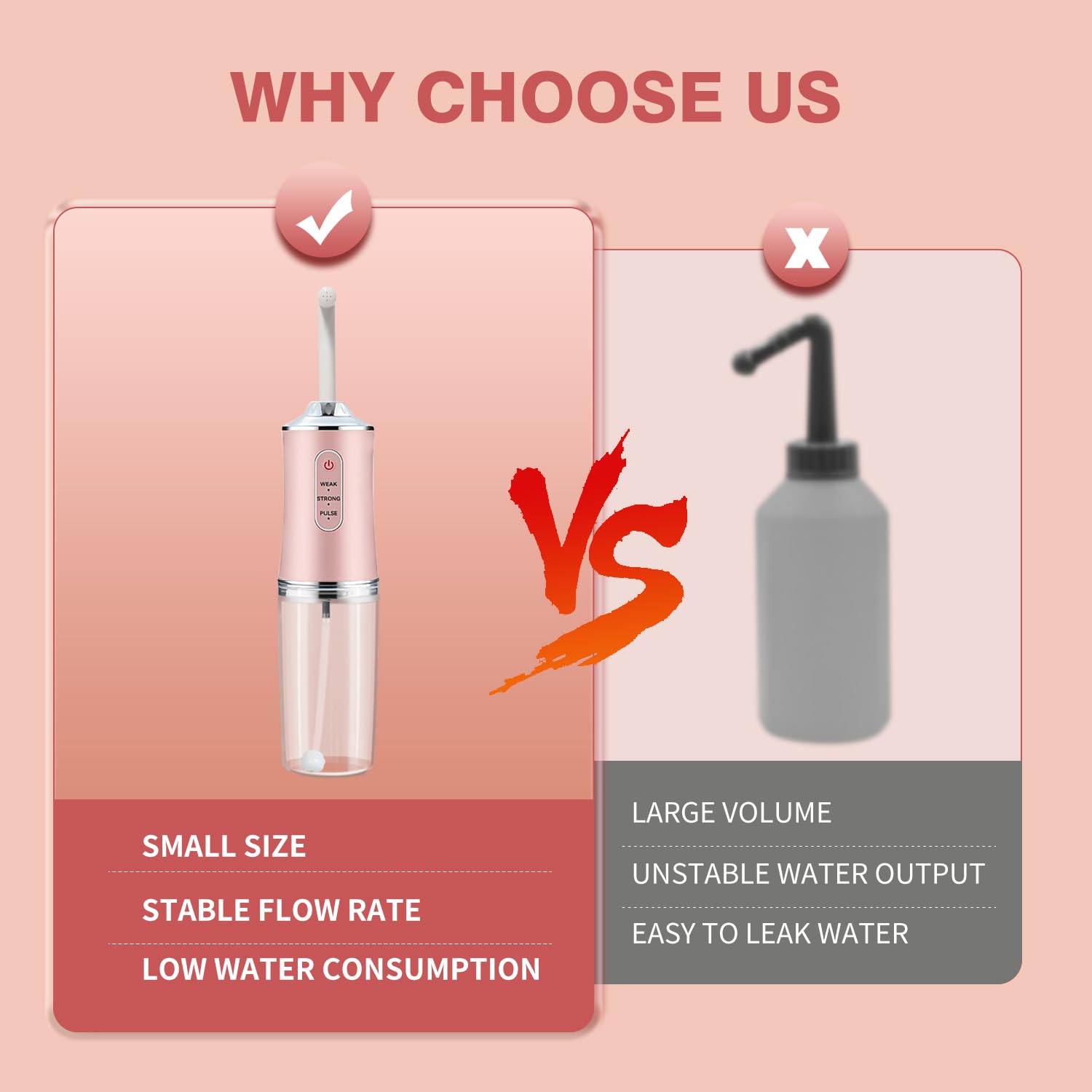 Electric Portable Bidet -Mobile Toilet Shower-Butt Shower Replacing Wet Wipes - for Travel