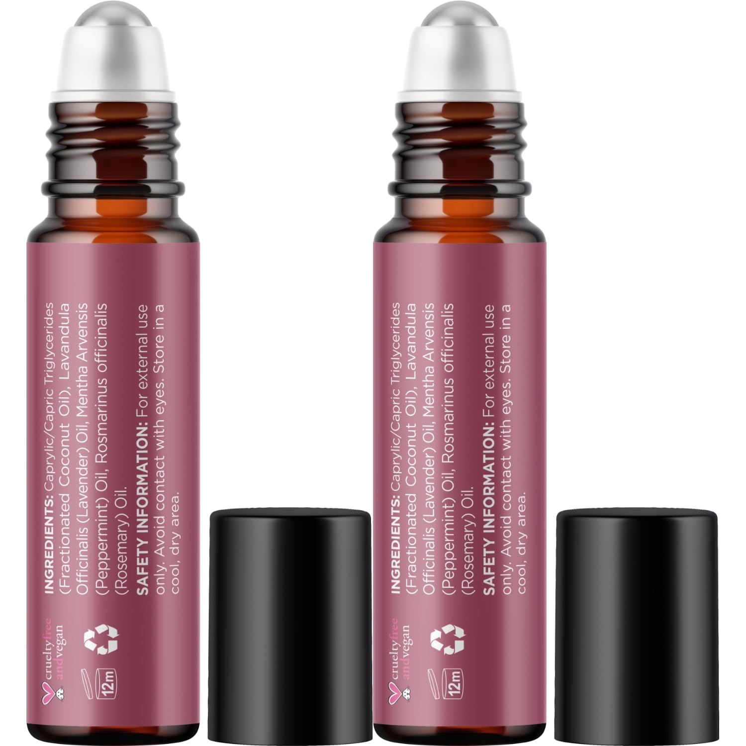 Headache Essential Oil Roll On - Clarify Essential Oil Blend Headache Roll On with Aromatherapy Oils