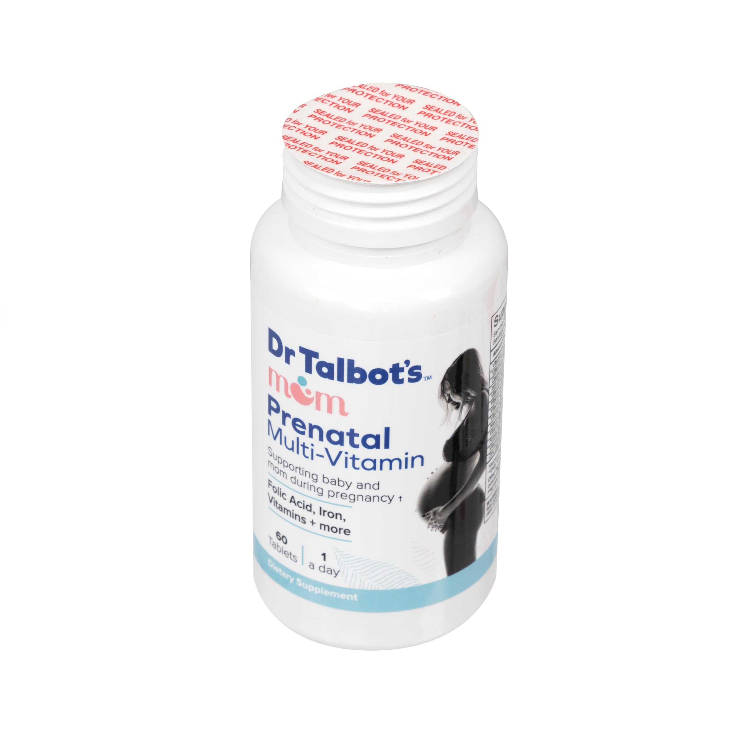 Dr. Talbot's Mom Prenatal Multi-Vitamin with Folic Acid, Iron, Vitamins and More