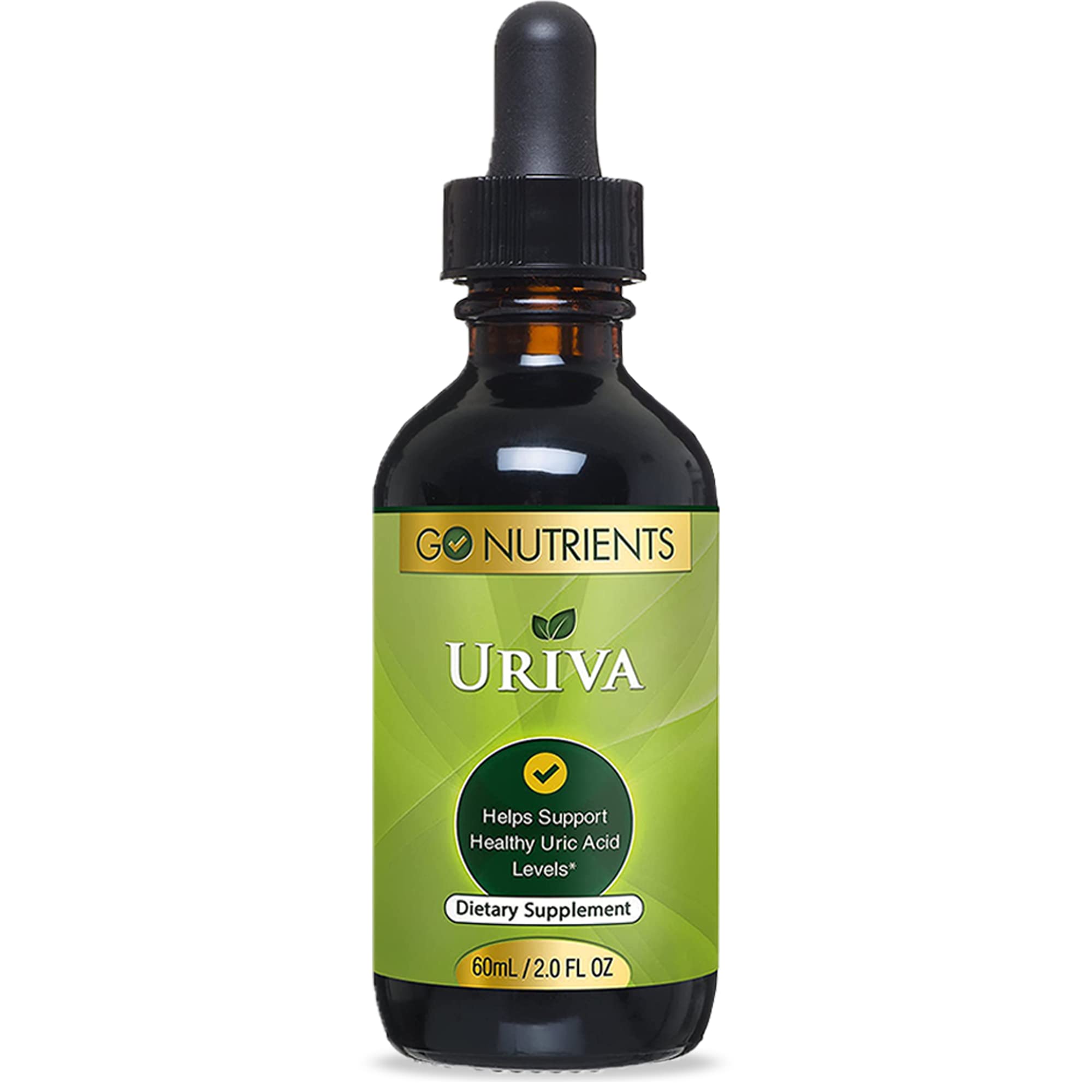 Go Nutrients Uriva Advanced Uric Acid Flush Cleanse with Tart Cherry Extract Celery Seed Extract Turmeric