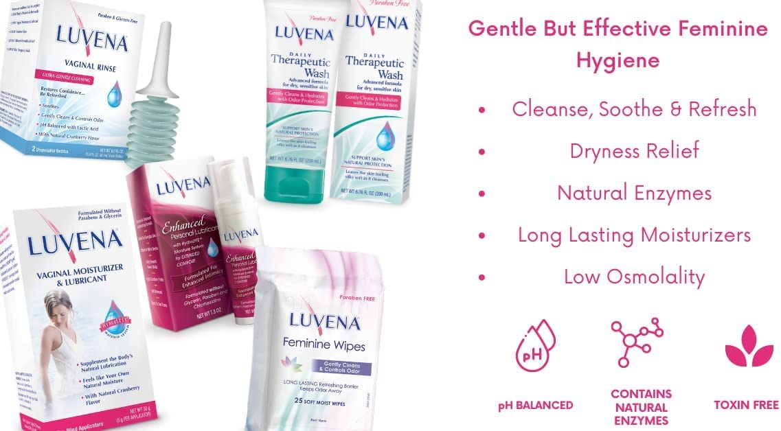 Luvena Moisturizer - Vaginal Moisturizer & Menopause Support for Women - Feminine Intimate