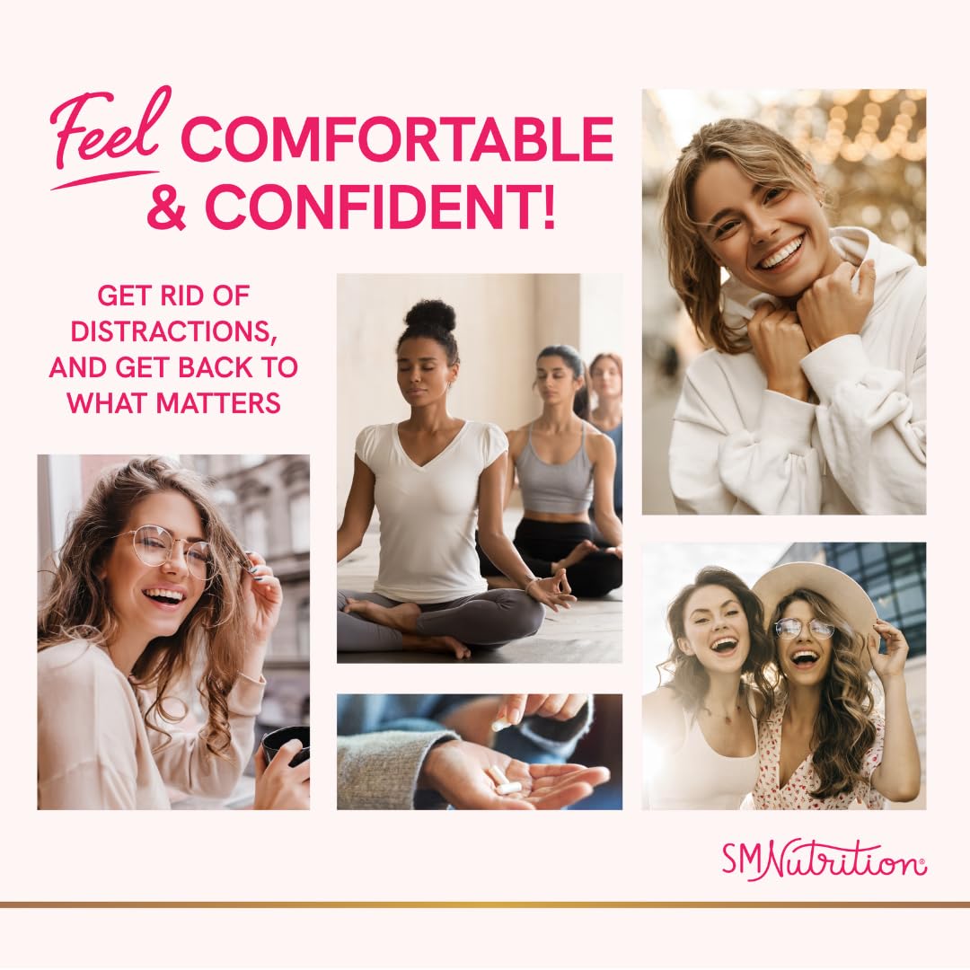 Boric Acid Suppositories for Women | 600mg | for pH Balance, Vaginal Odor & Itching | Feminine Hygiene