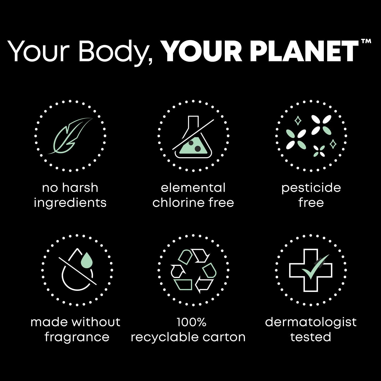 U by Kotex Clean & Secure Panty Liners, Light Absorbency, Regular Length, 516 Count