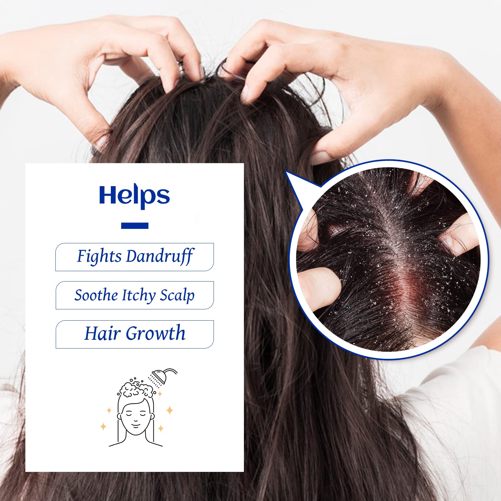 HIQILI Peppermint Oil 100ML, 100% Pure Peppermint Essential Oil Natural for Diffuser