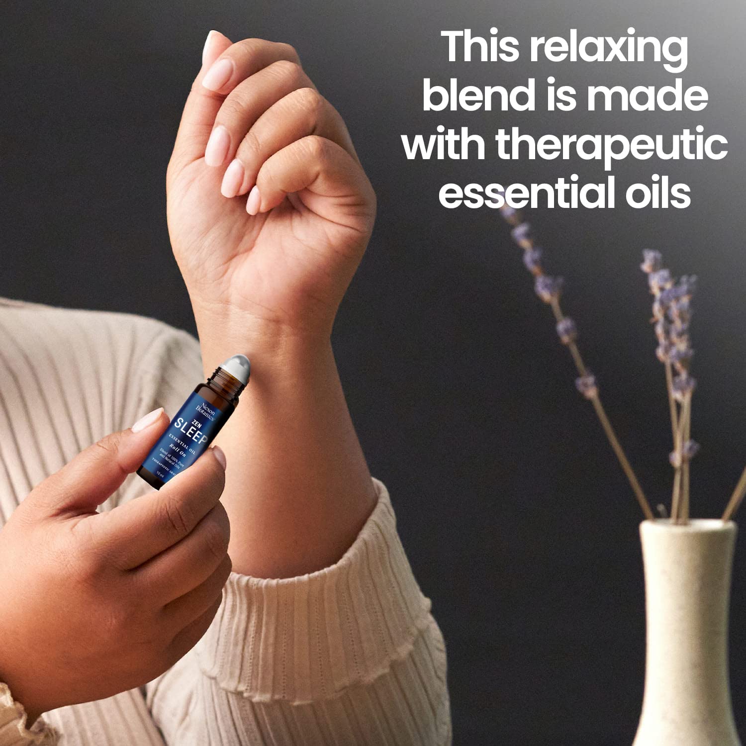 Zen Sleep Essential Oil Roll On 10ml - Roll On Sleep Essential Oil - Roll On Essential Oils Sleep - Serenity