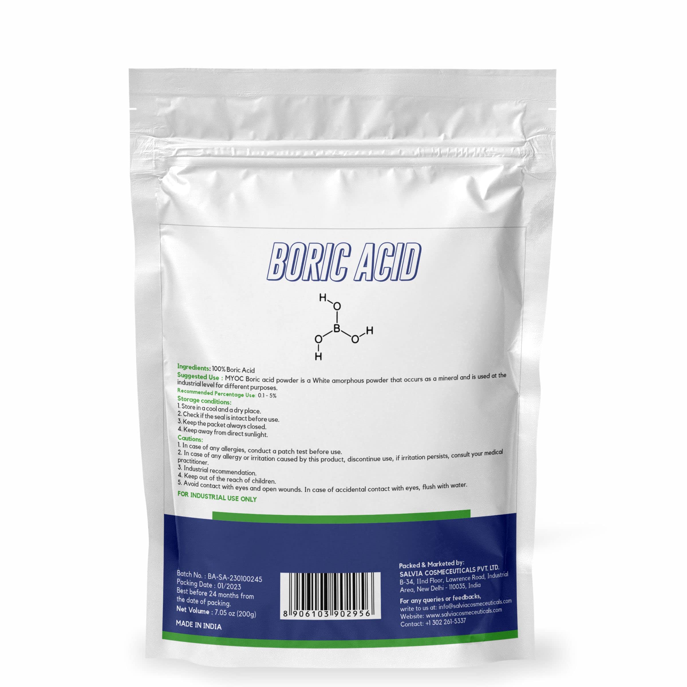 MYOC Boric Powder - 12 Oz (7.05 Ounces (Pack of 1))