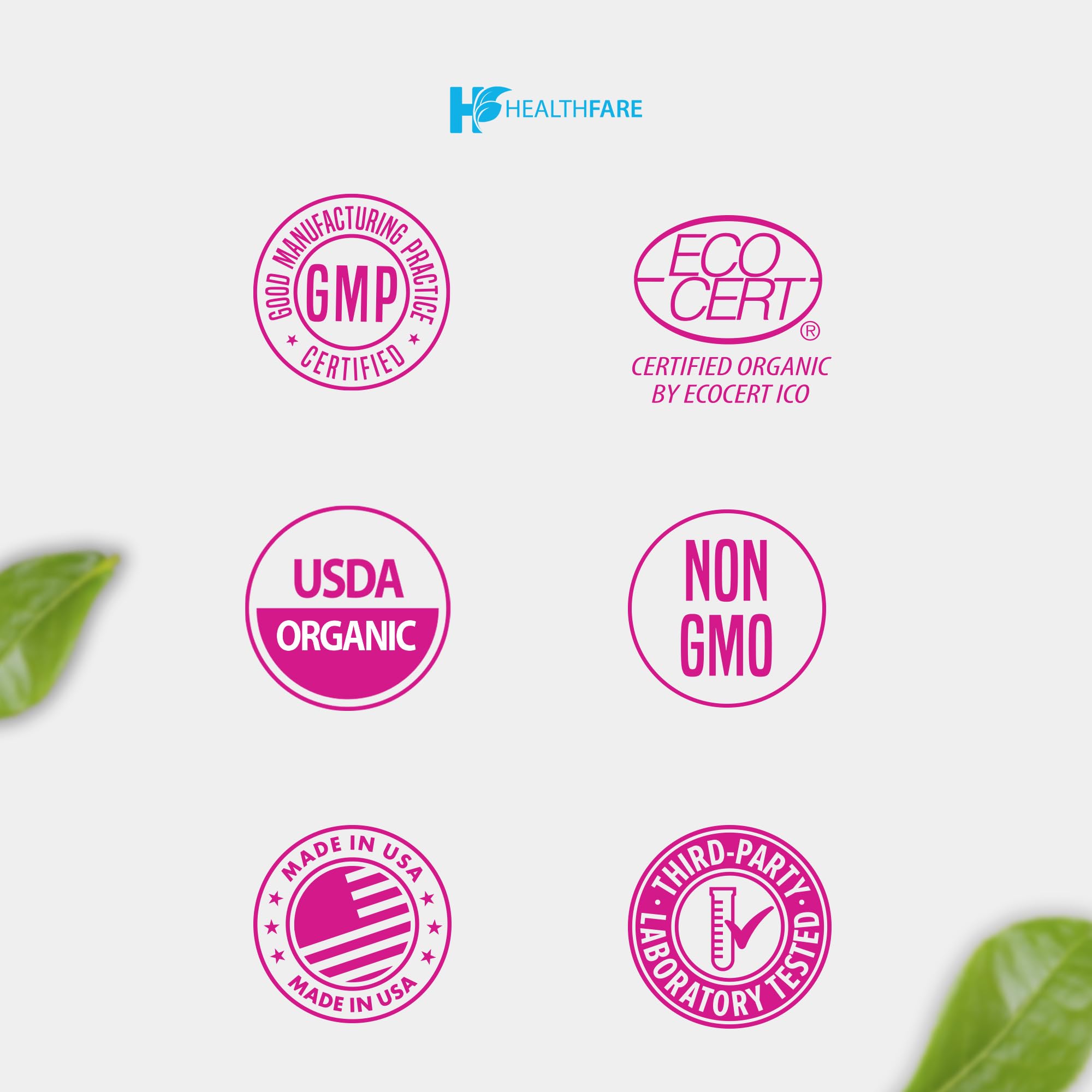 HealthFare Feminiva Boric Acid Vaginal Suppositories - 30 Count, 600mg, Intimate Health Support - 100%