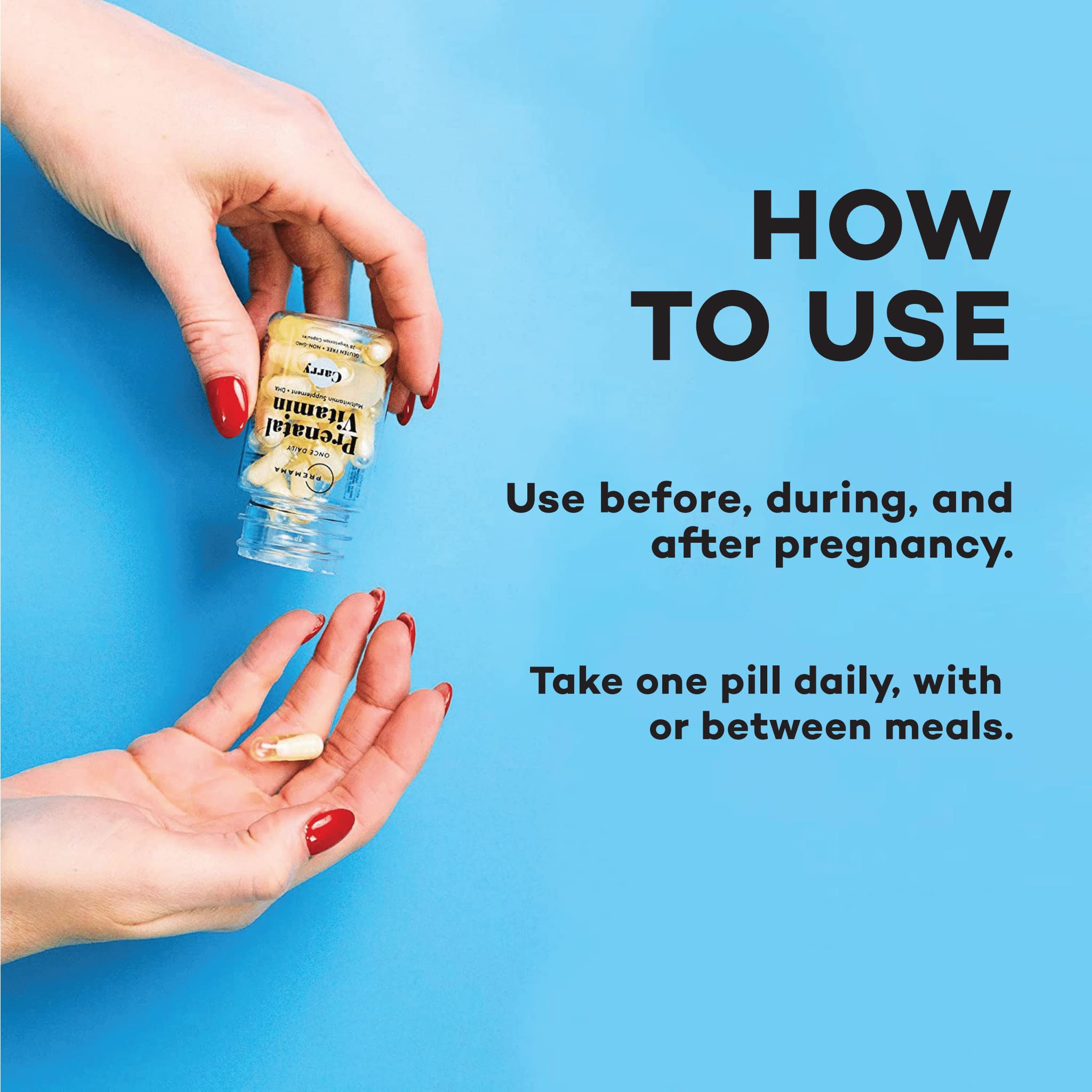 Premama Prenatal Vitamin Energy Boost Drink Mix & Prenatal Support Bundle, Omega 3, B Vitamins