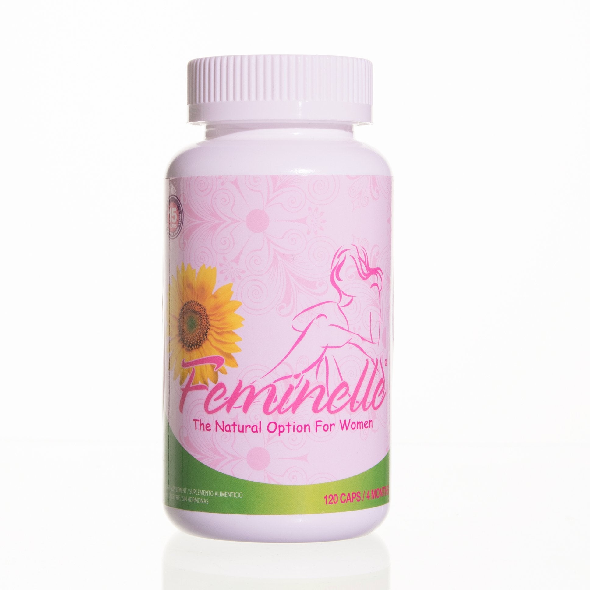 Feminelle 120 capsules 2 month supply Natural Menopause Relief by Vitamedix