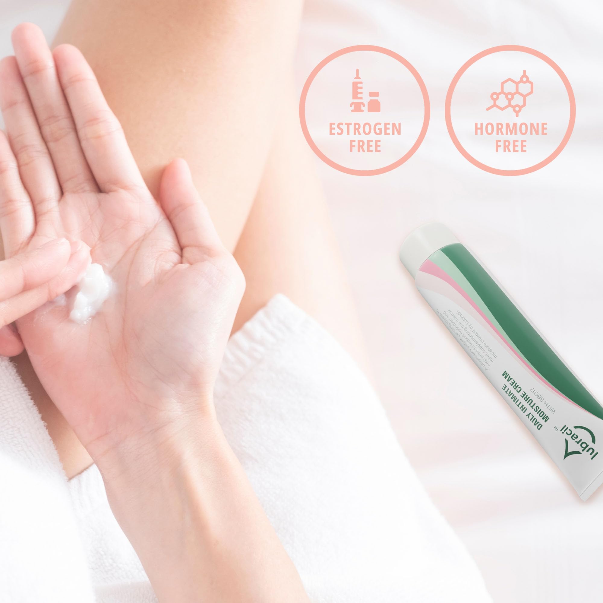 Lubracil - Topical Vulva Cream - Daily Care Moisturizer Helping with Vaginal Dryness, Burning